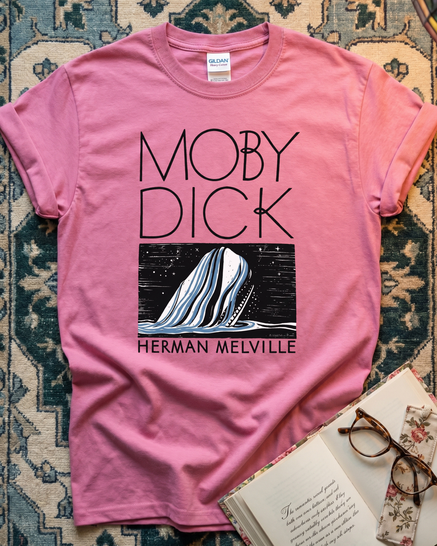 Herman Melville Moby Dick T-shirt