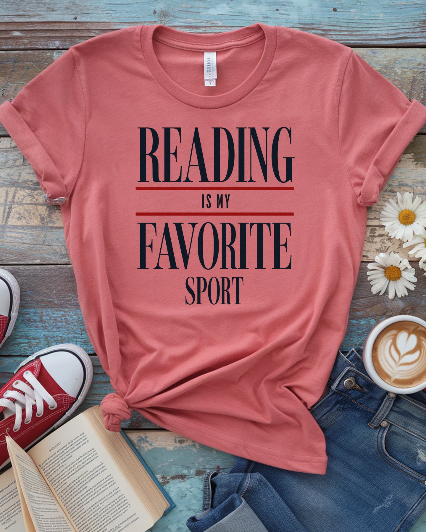 The Sport of Reading Tee