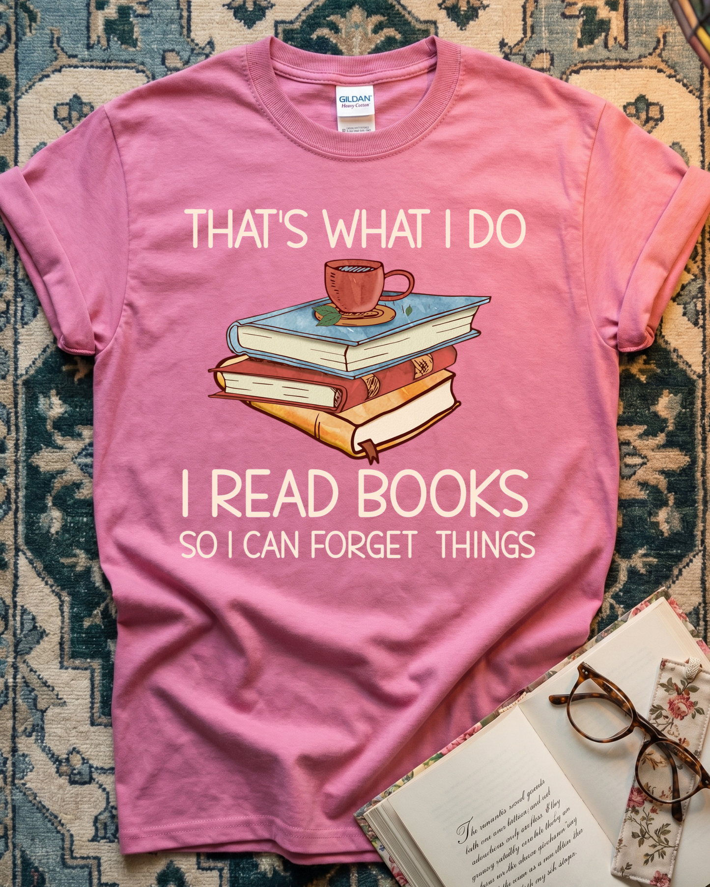 Read Books Forget Things T-shirt
