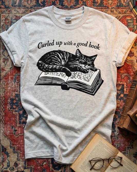 Power Of God And Local Library Cat T-shirt