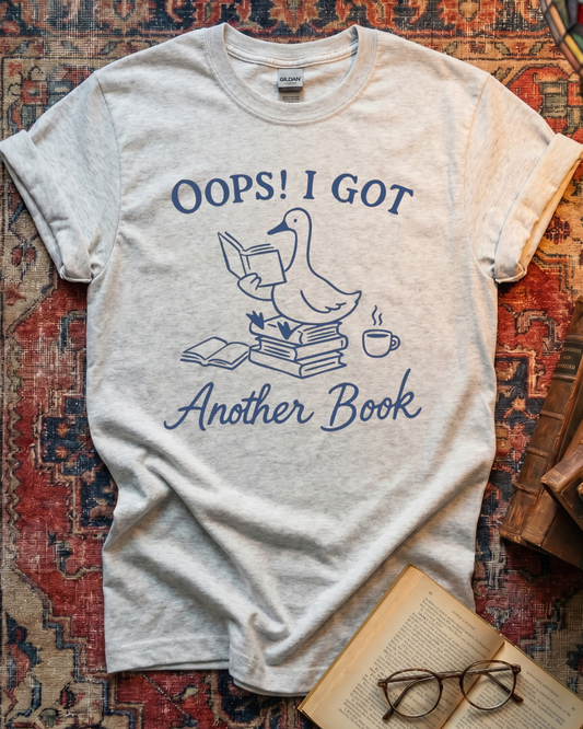 Another Book Coffee Duck T-shirt