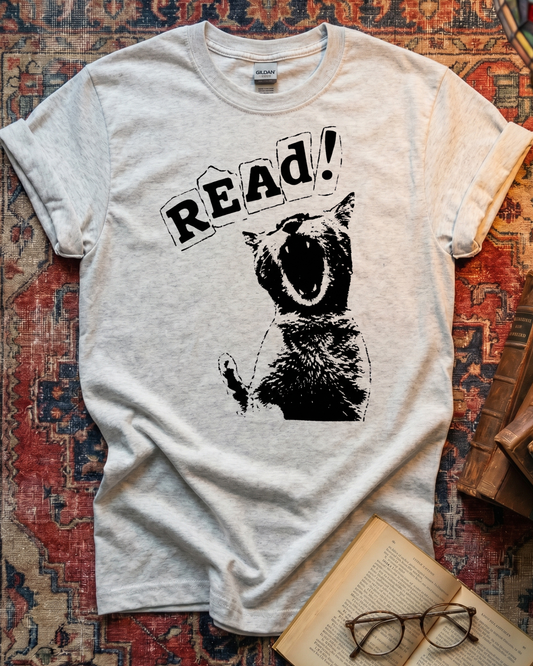 Power Of God And Local Library Cat T-shirt