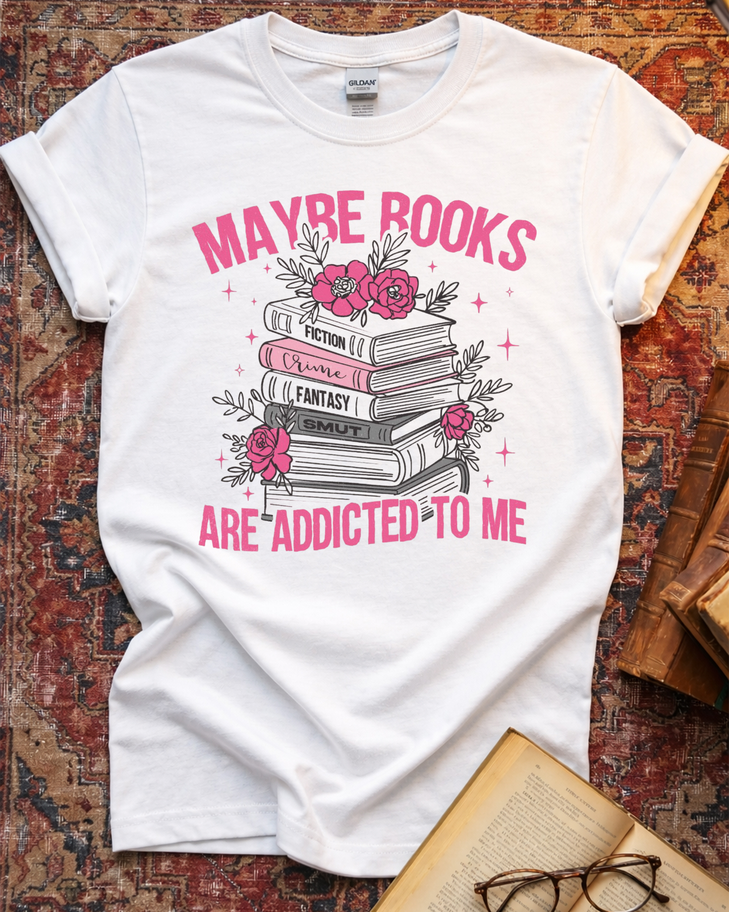 Books Addicted To Me T-shirt