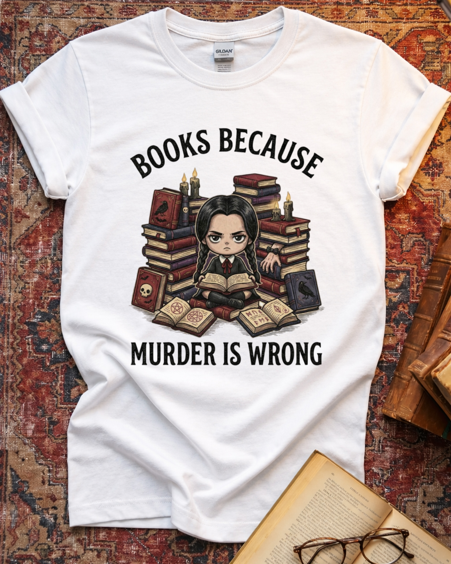 Wednesday Murder Is Wrong T-shirt