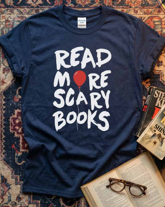 Read More Scary Books T-shirt