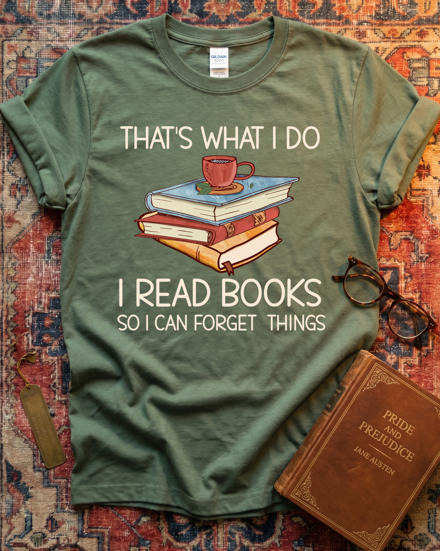 Read Books Forget Things T-shirt