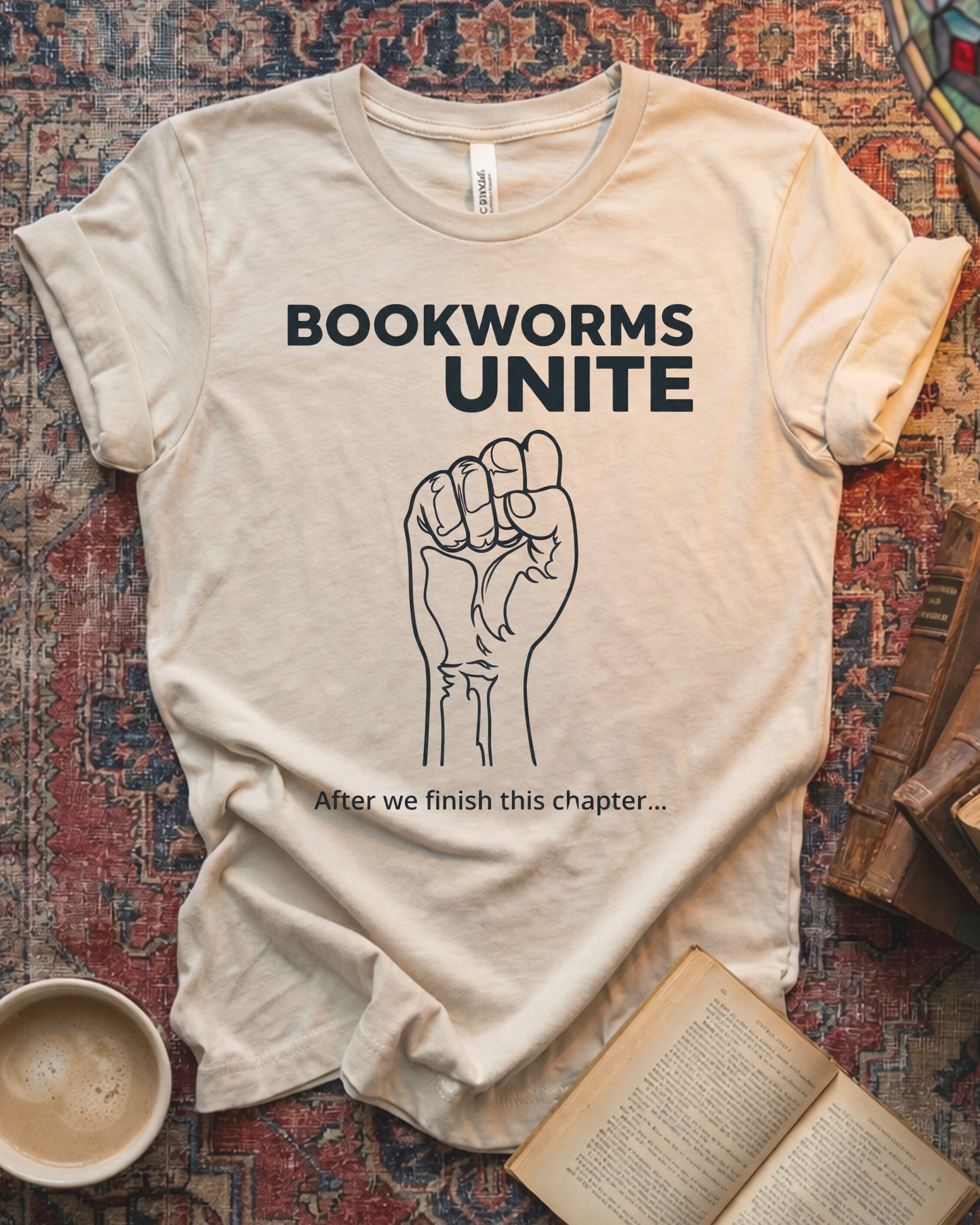 Bookworms Unite Finish This Chapter T-shirt