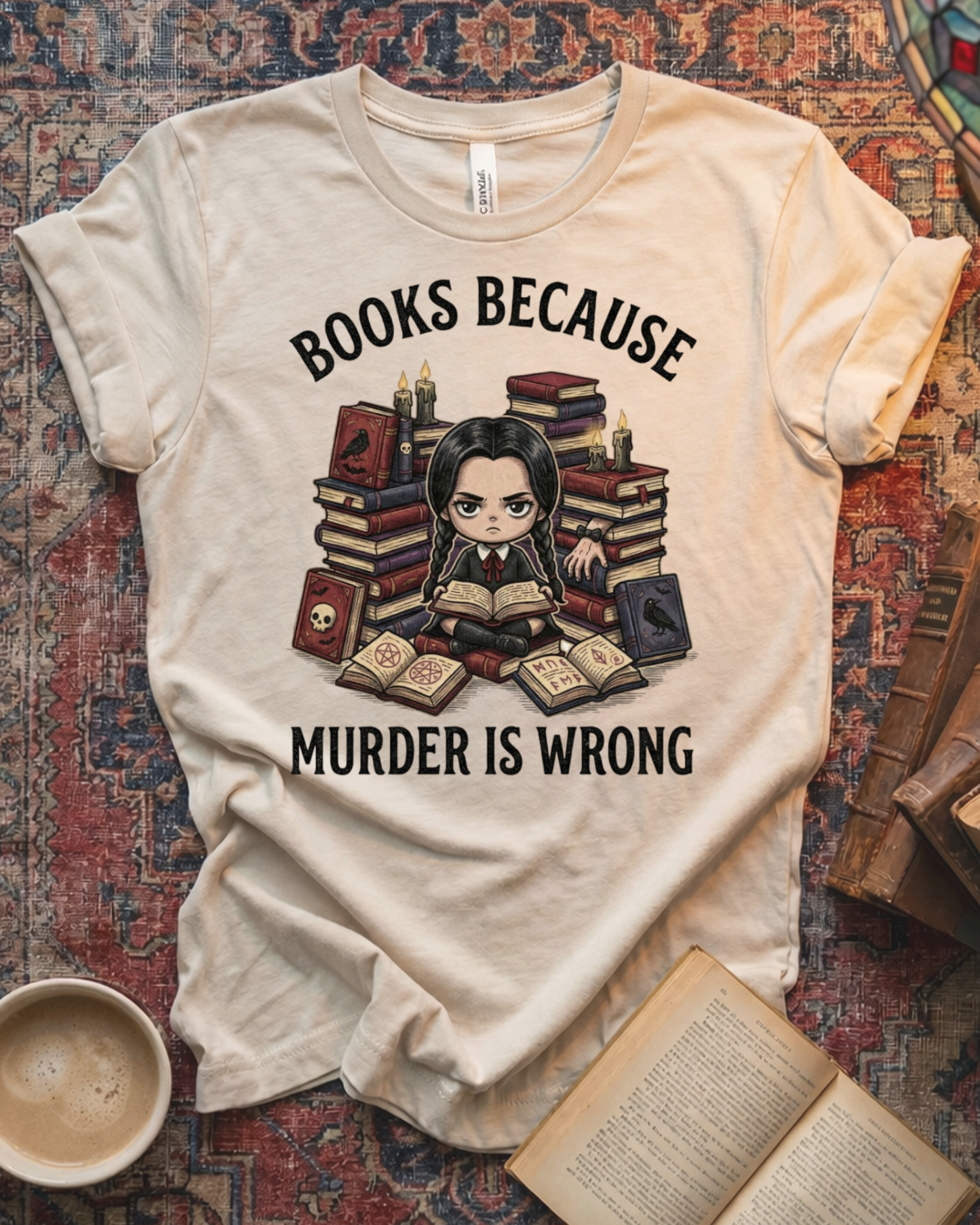 Wednesday Murder Is Wrong T-shirt