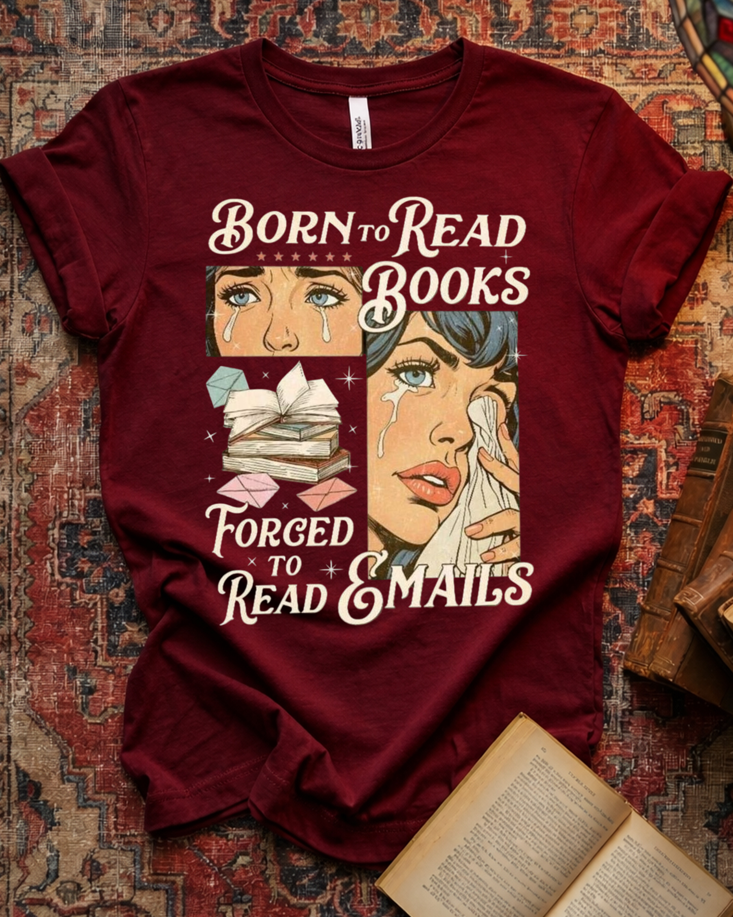 Born To Read Books T-shirt