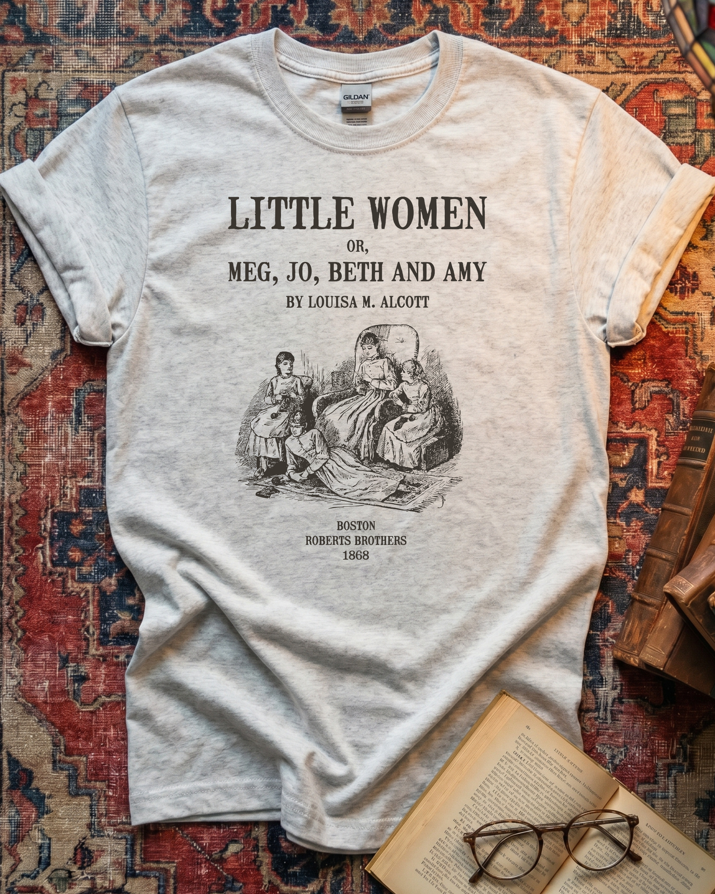 Louisa May Alcott Little Women T-shirt
