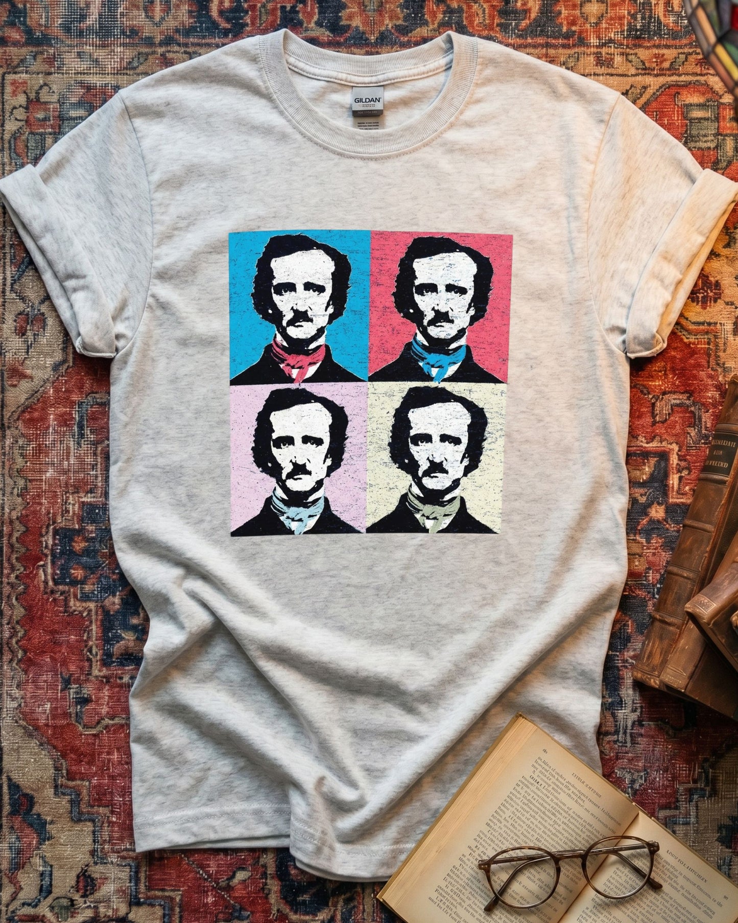 Edgar Allan Poe Pop T-shirt