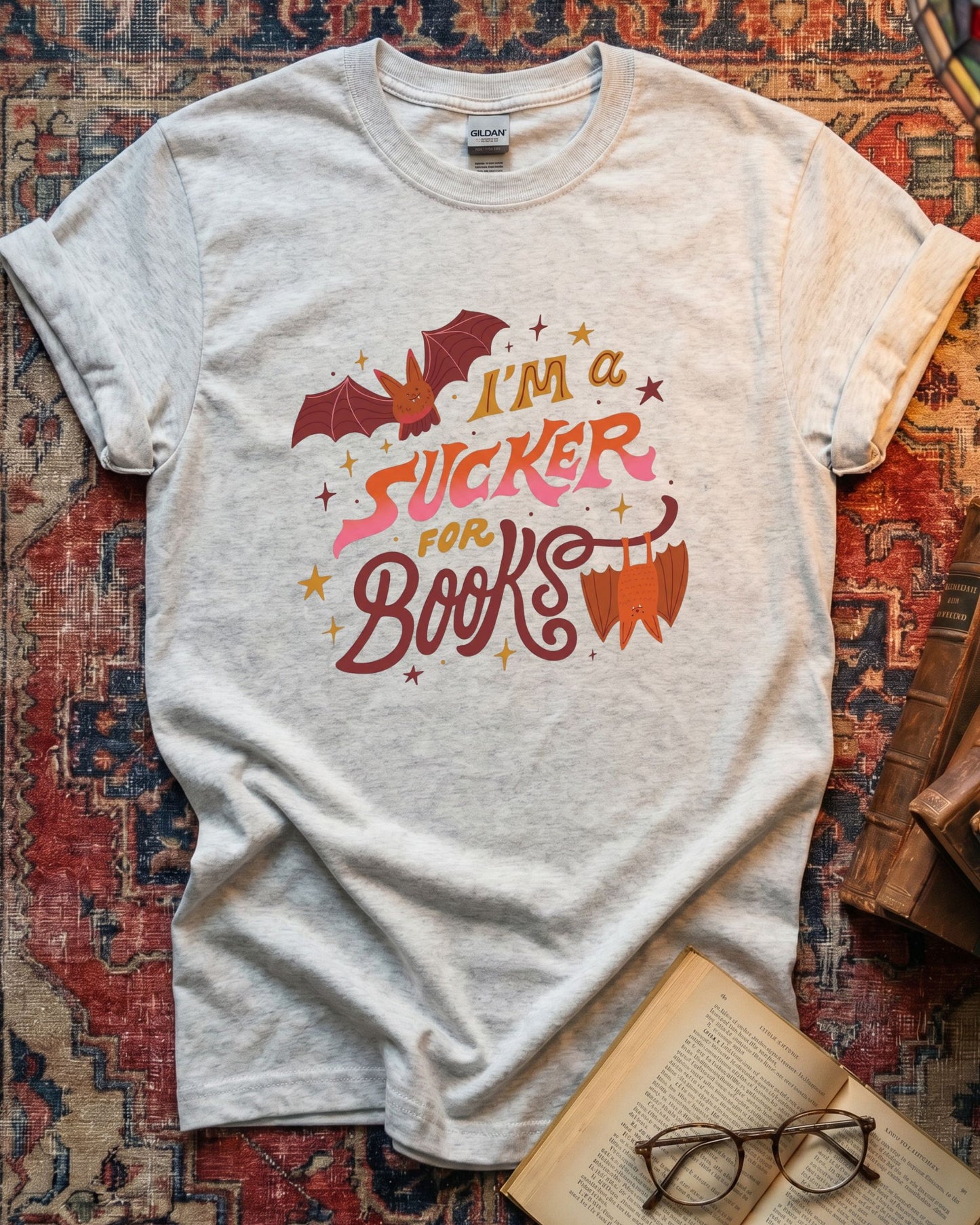 Sucker For Books Reader T-shirt