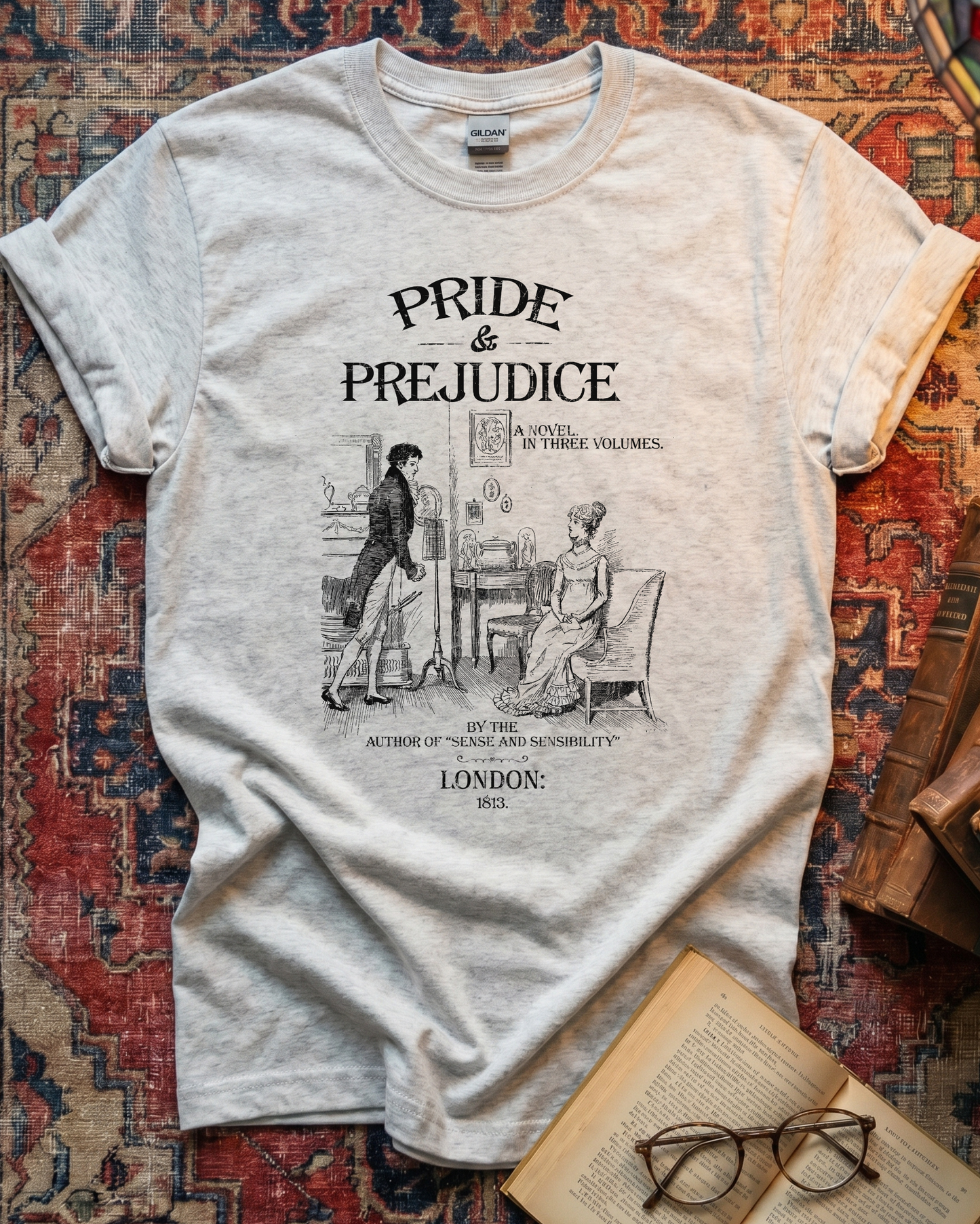 Pride Prejudice Vintage T-shirt