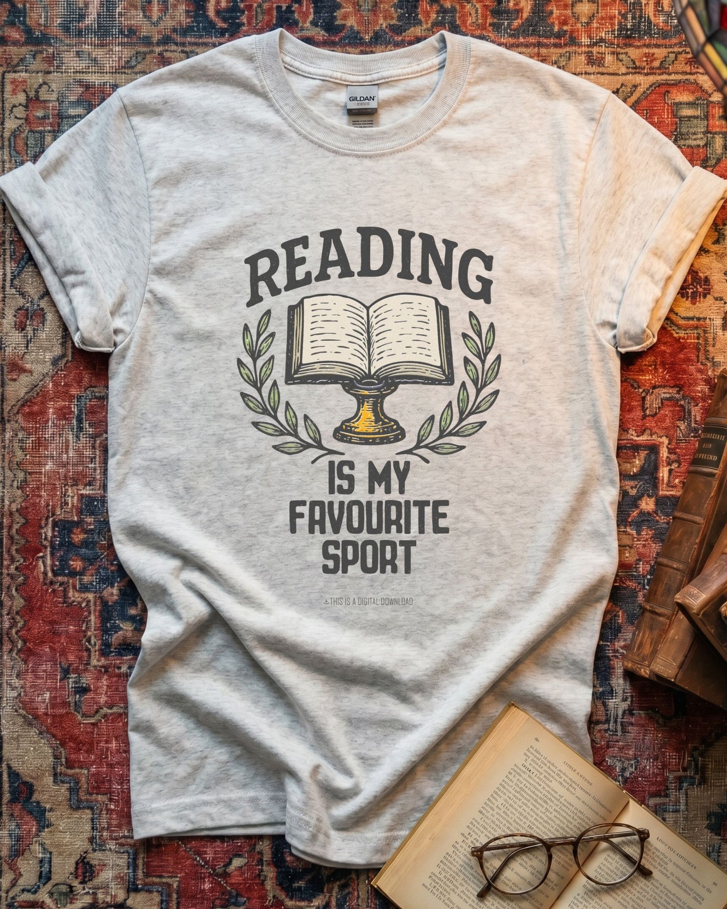 Favorite Sport Reading T-shirt