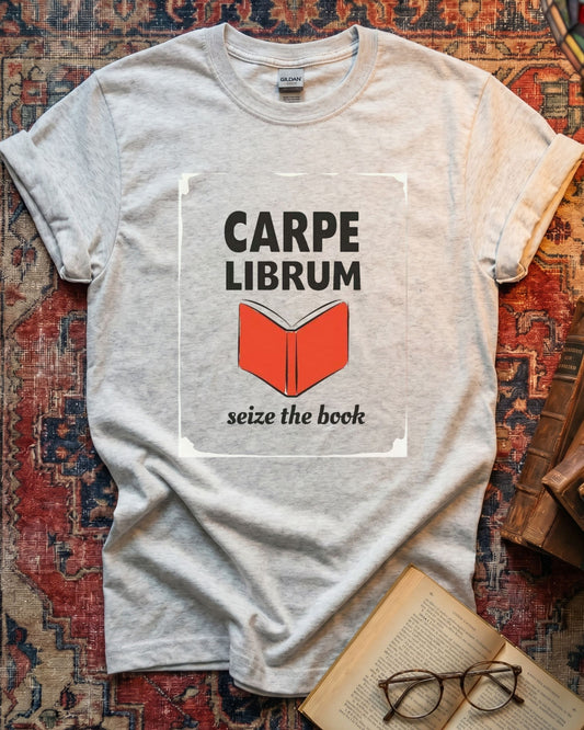 Carpe Librum Seize Reading T-shirt