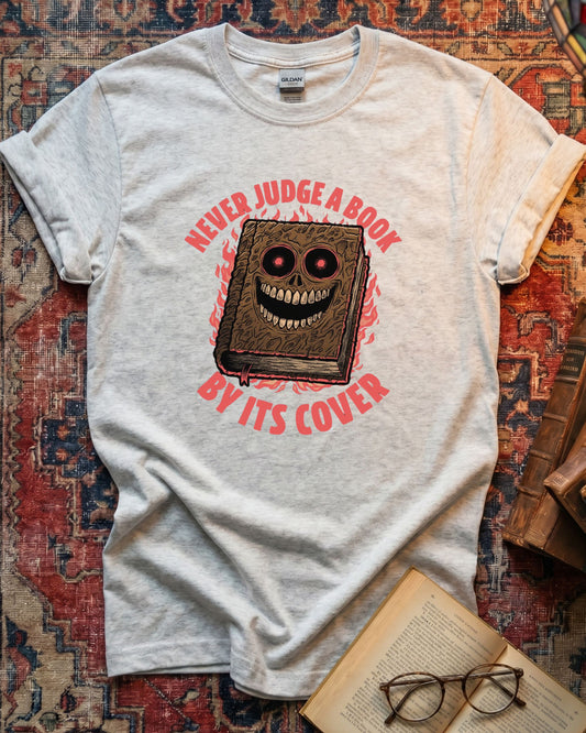 Horror Never Judge Book T-shirt
