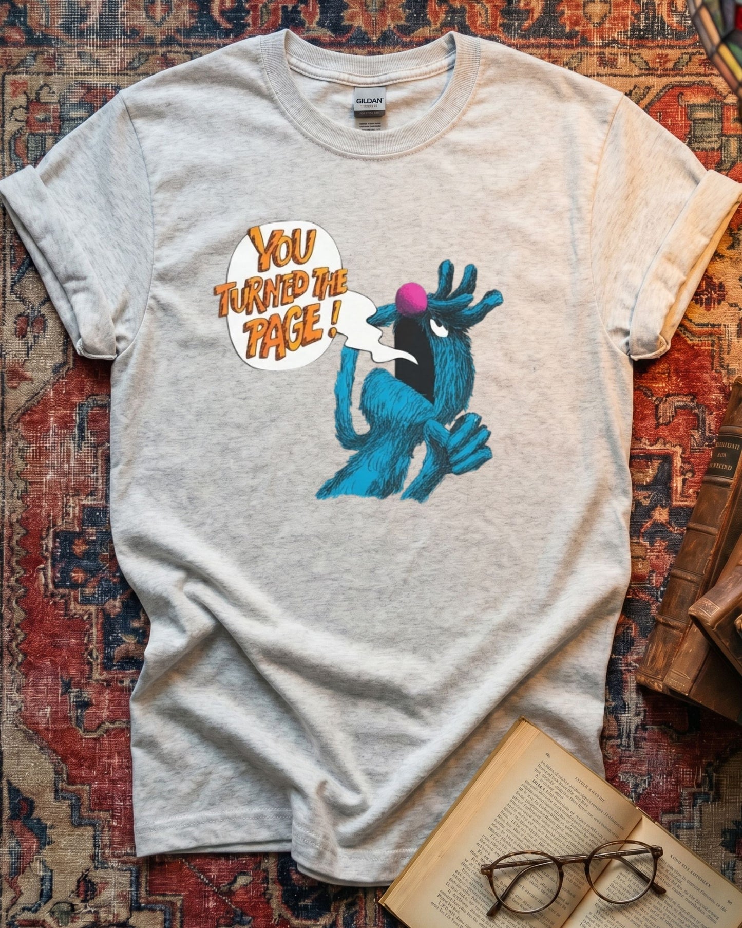 Monster At End Book T-shirt