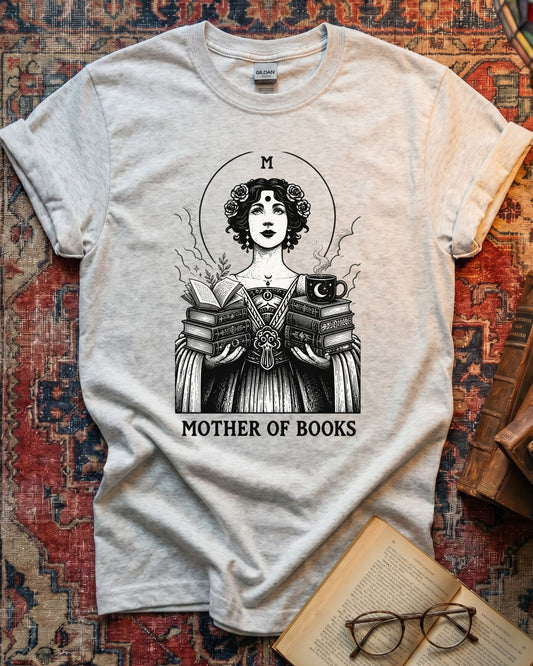 Mother Of Books Reading T-shirt