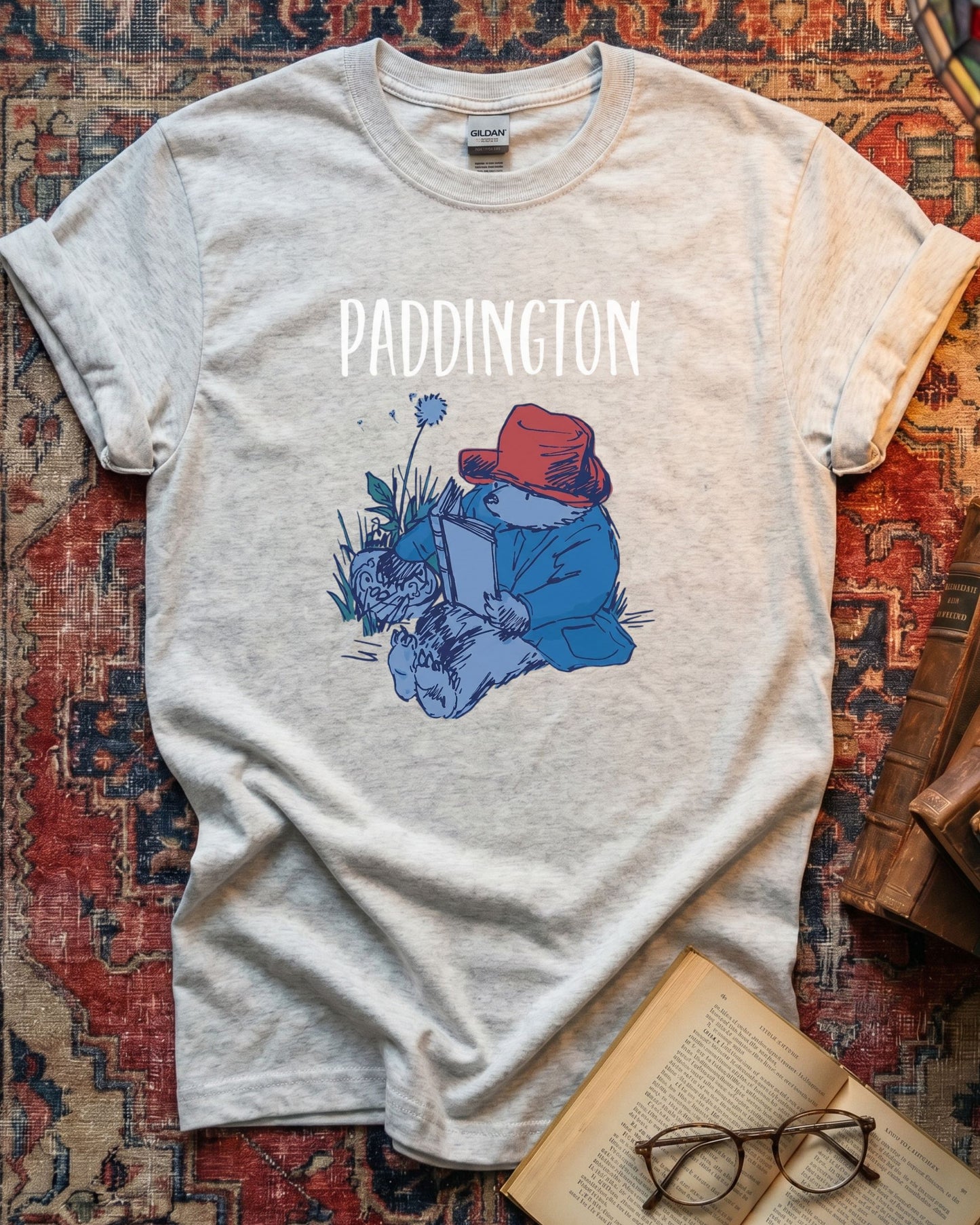 Paddington Bear Reading Fan T-shirt