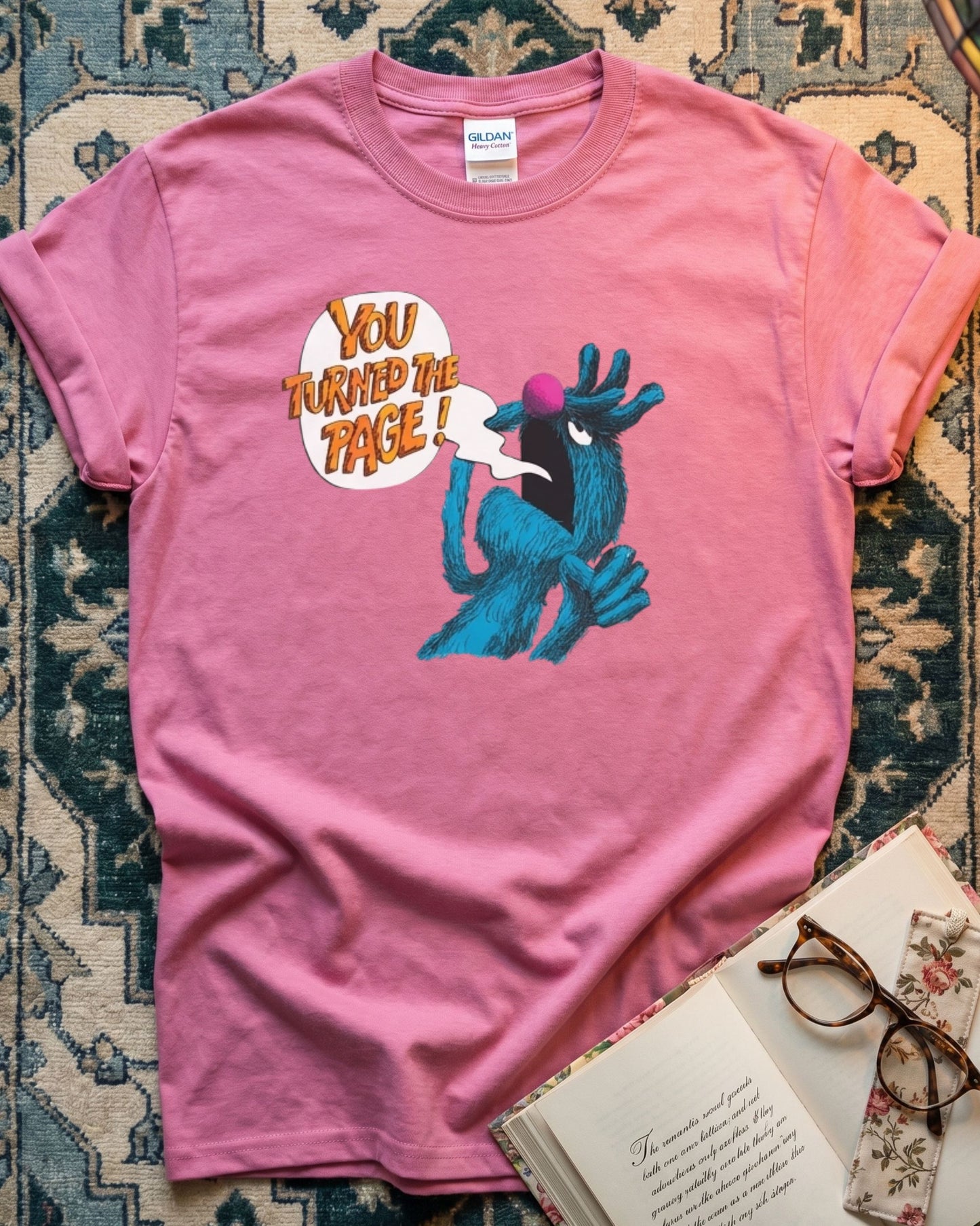 Monster At End Book T-shirt