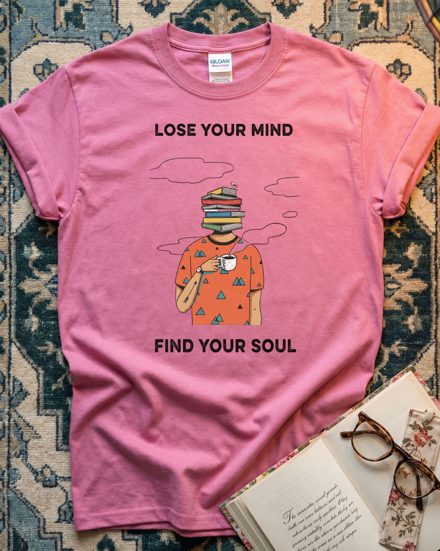 Find Your Soul Reading T-shirt