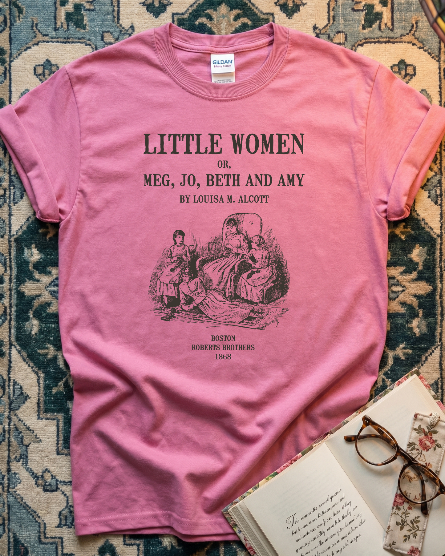 Louisa May Alcott Little Women T-shirt