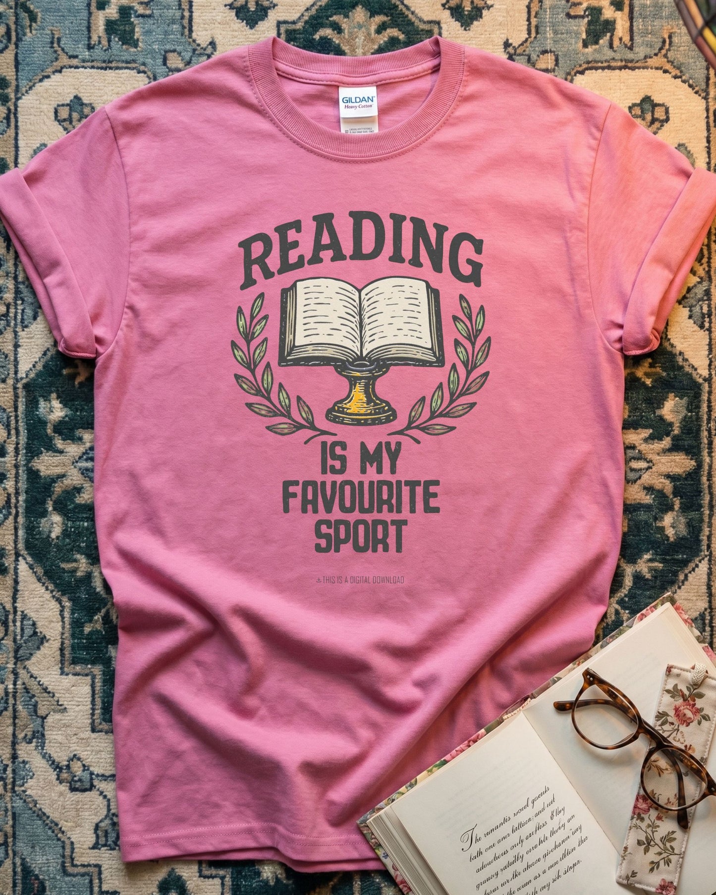 Favorite Sport Reading T-shirt