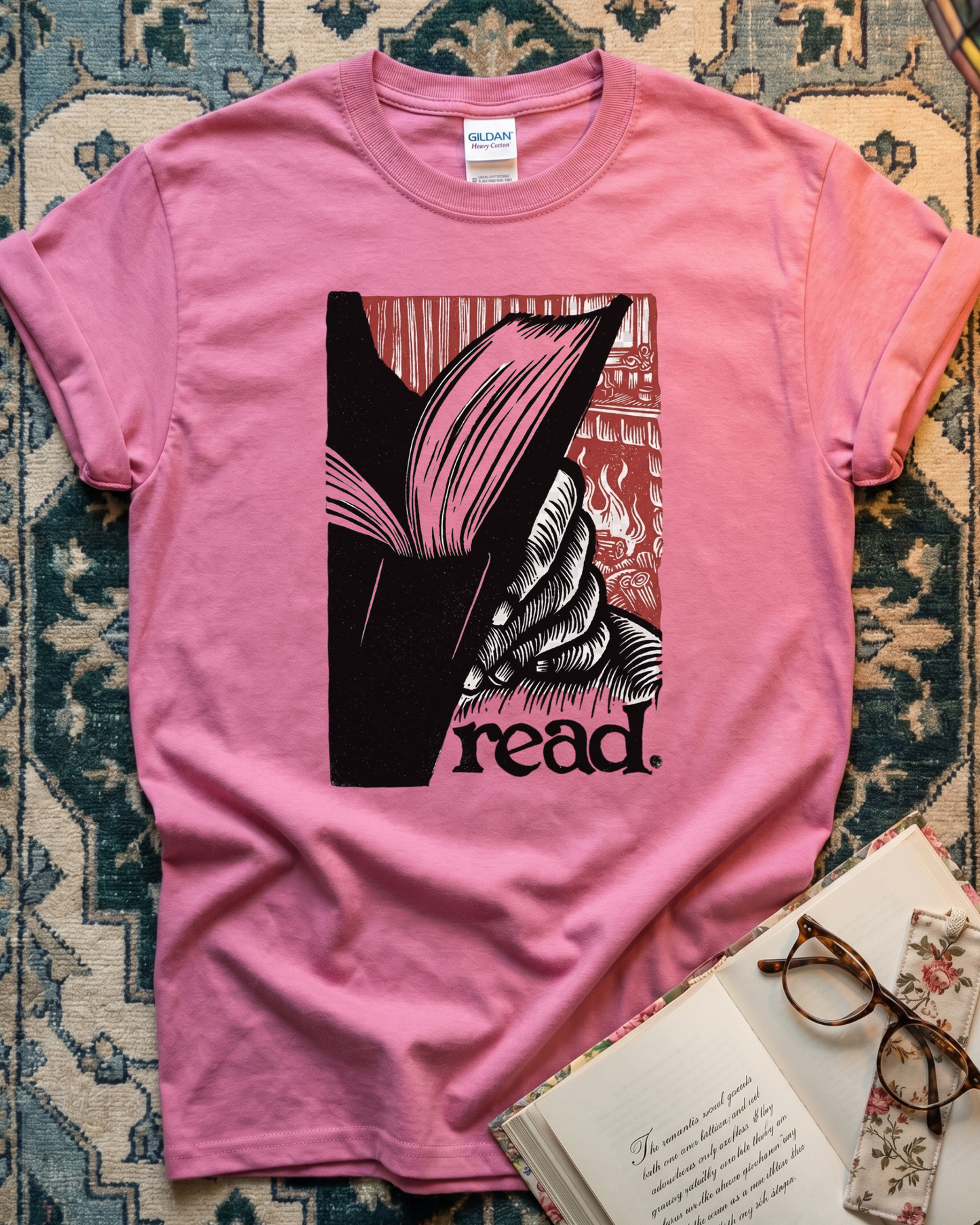 Minimalist Artistic Read T-shirt
