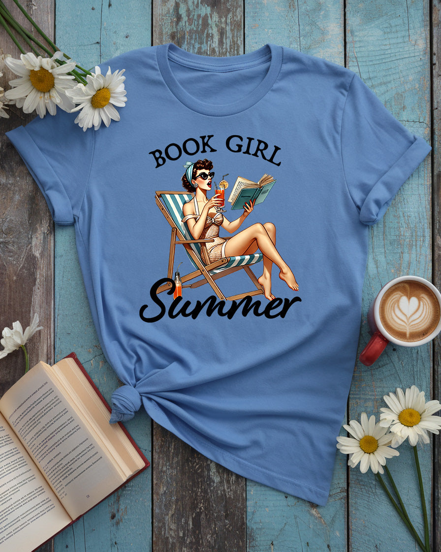 Book Girl Summer Tee