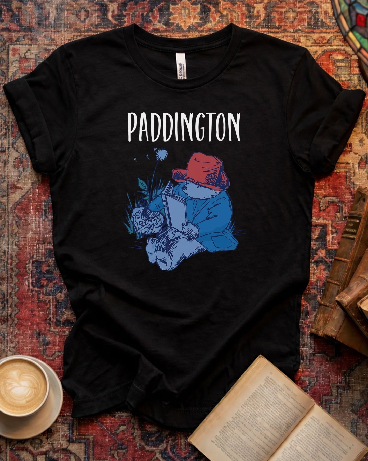 Paddington Bear Reading Fan T-shirt