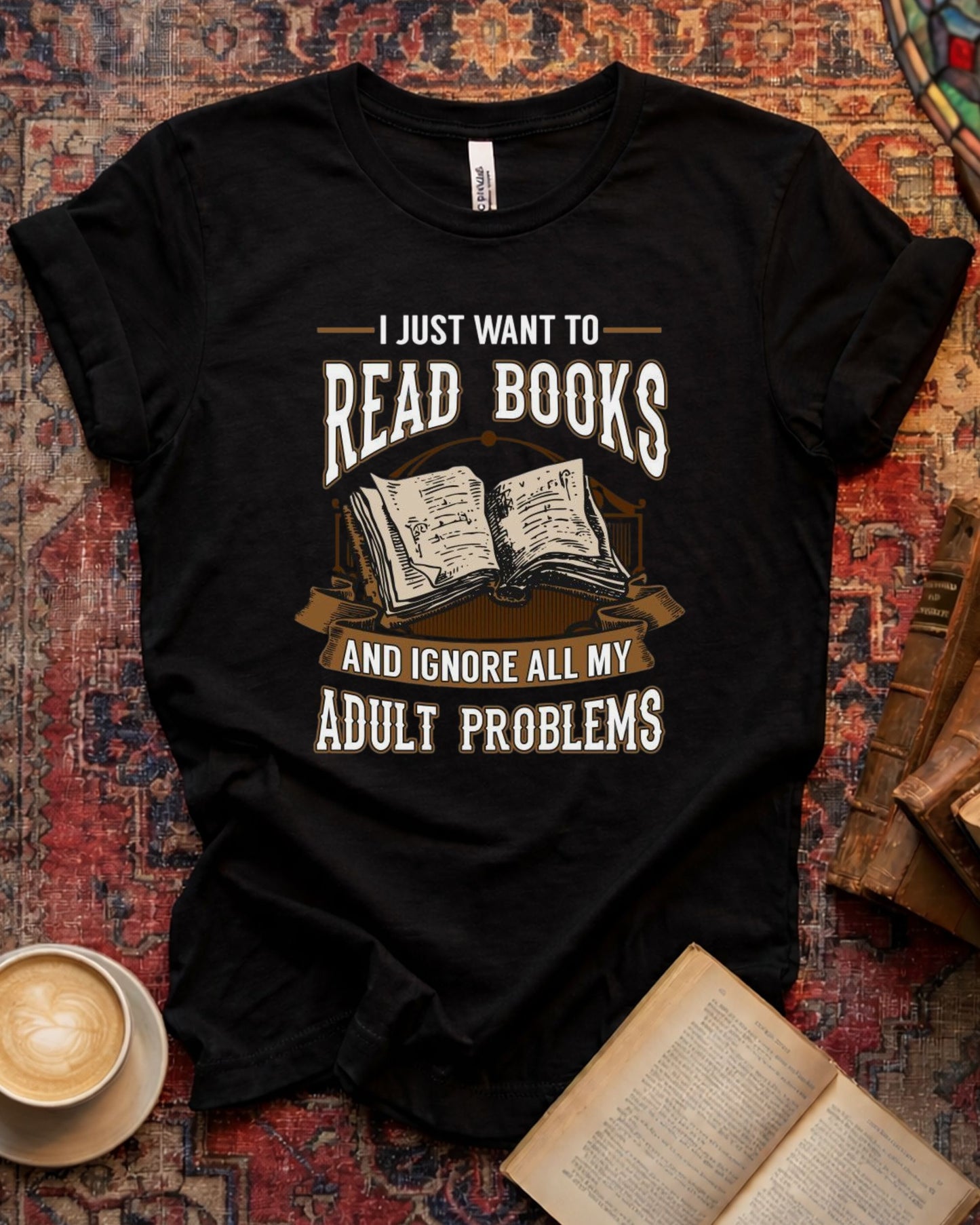 Ignore Adult Problems Reading T-shirt