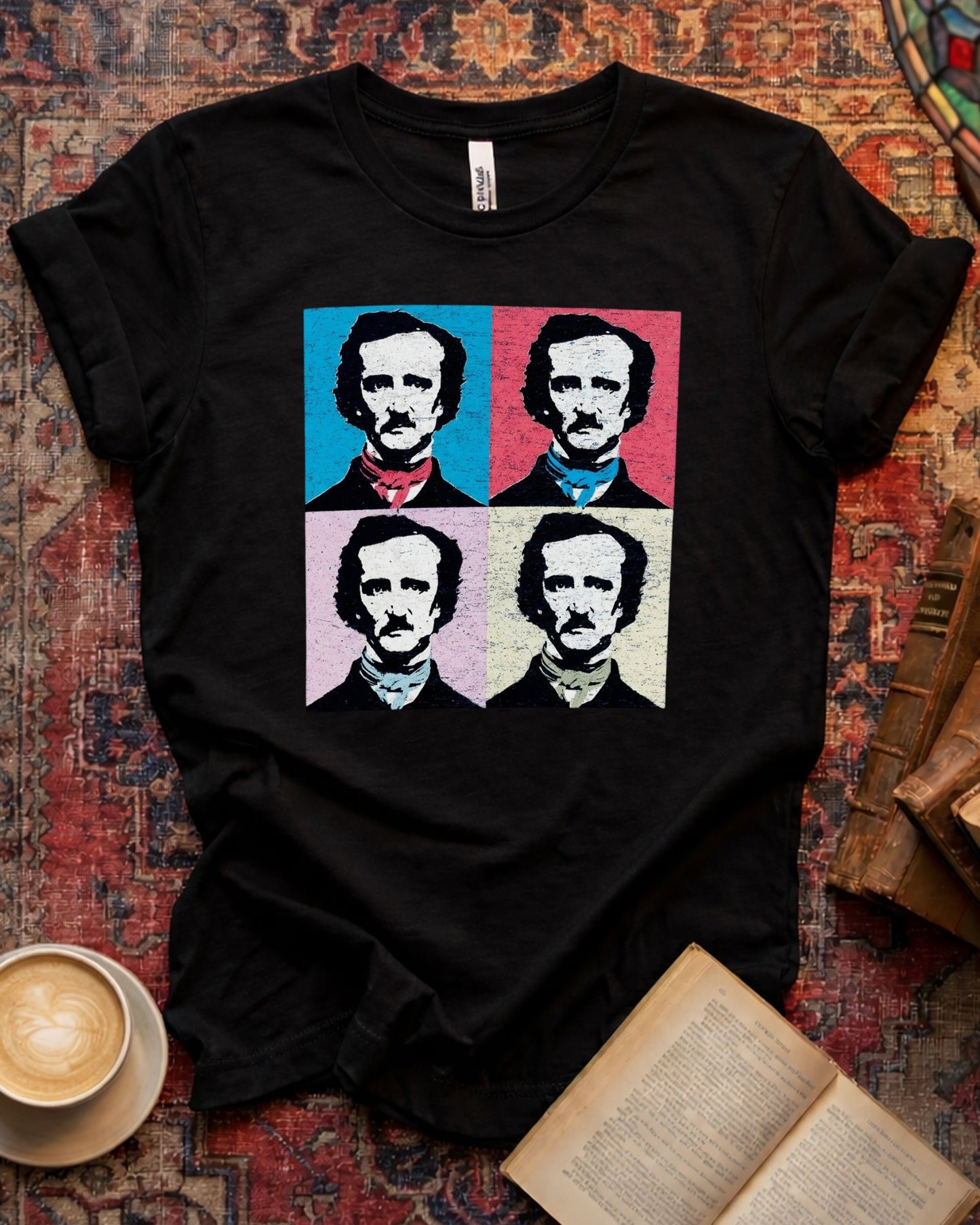 Edgar Allan Poe Pop T-shirt