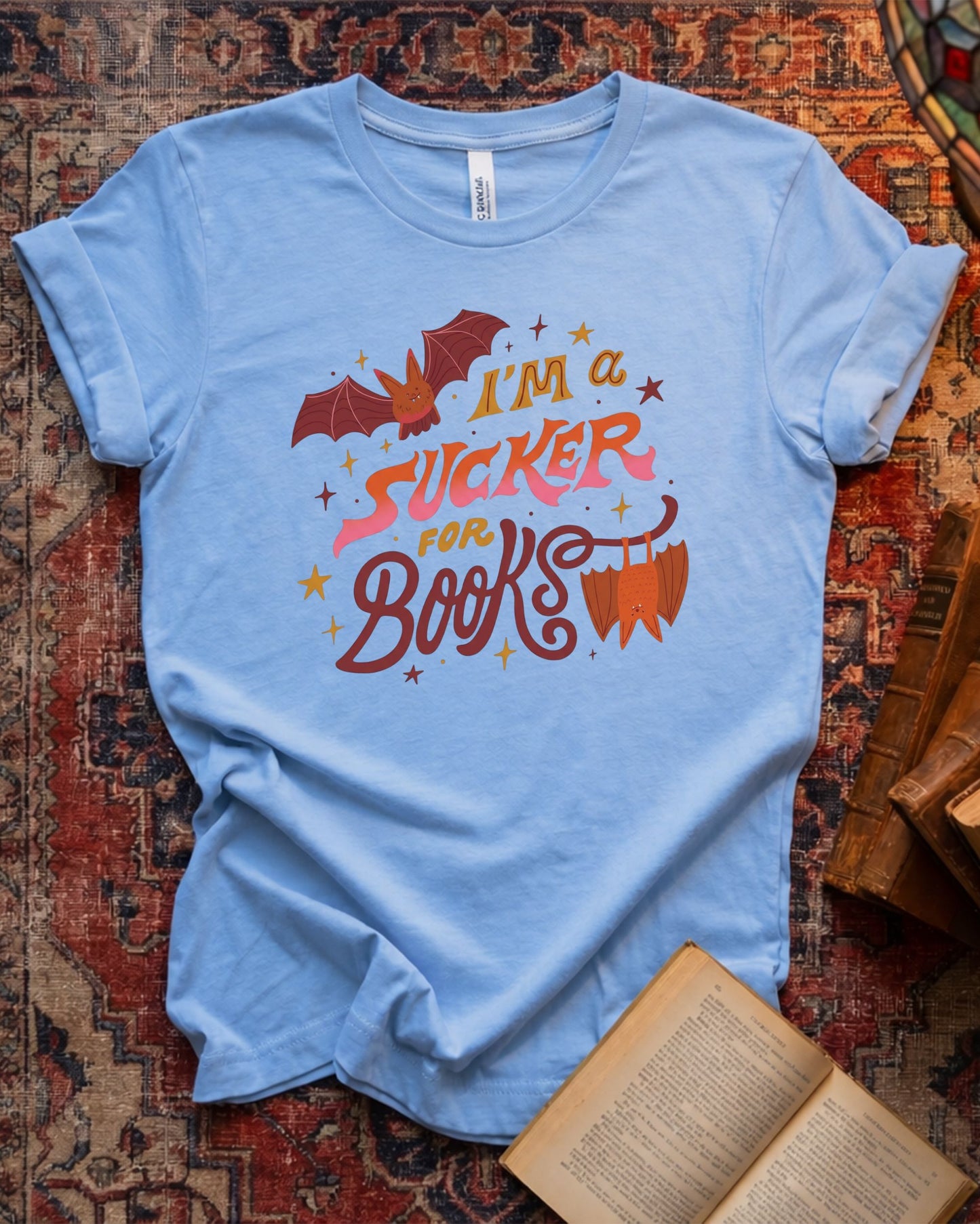Sucker For Books Reader T-shirt
