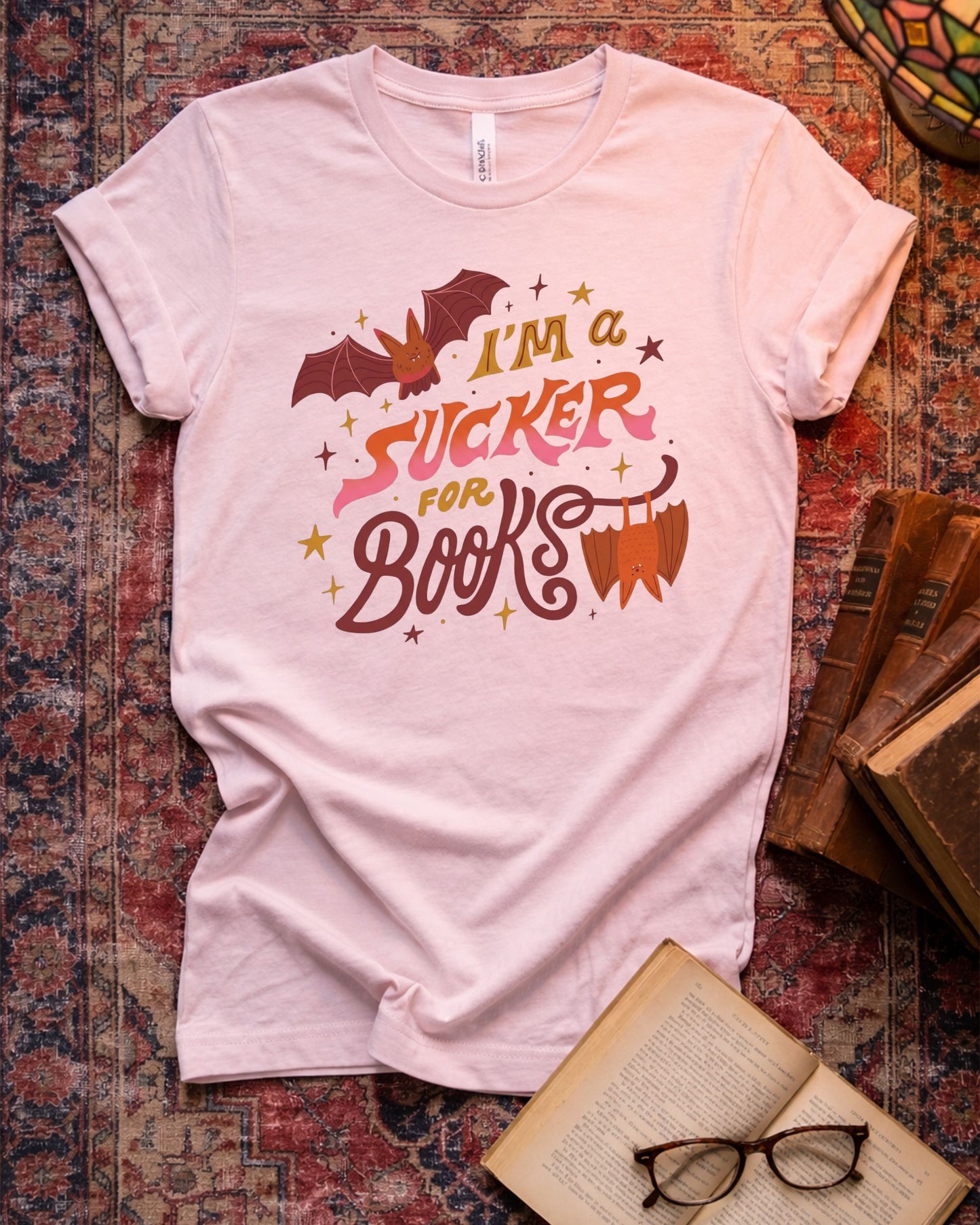 Sucker For Books Reader T-shirt