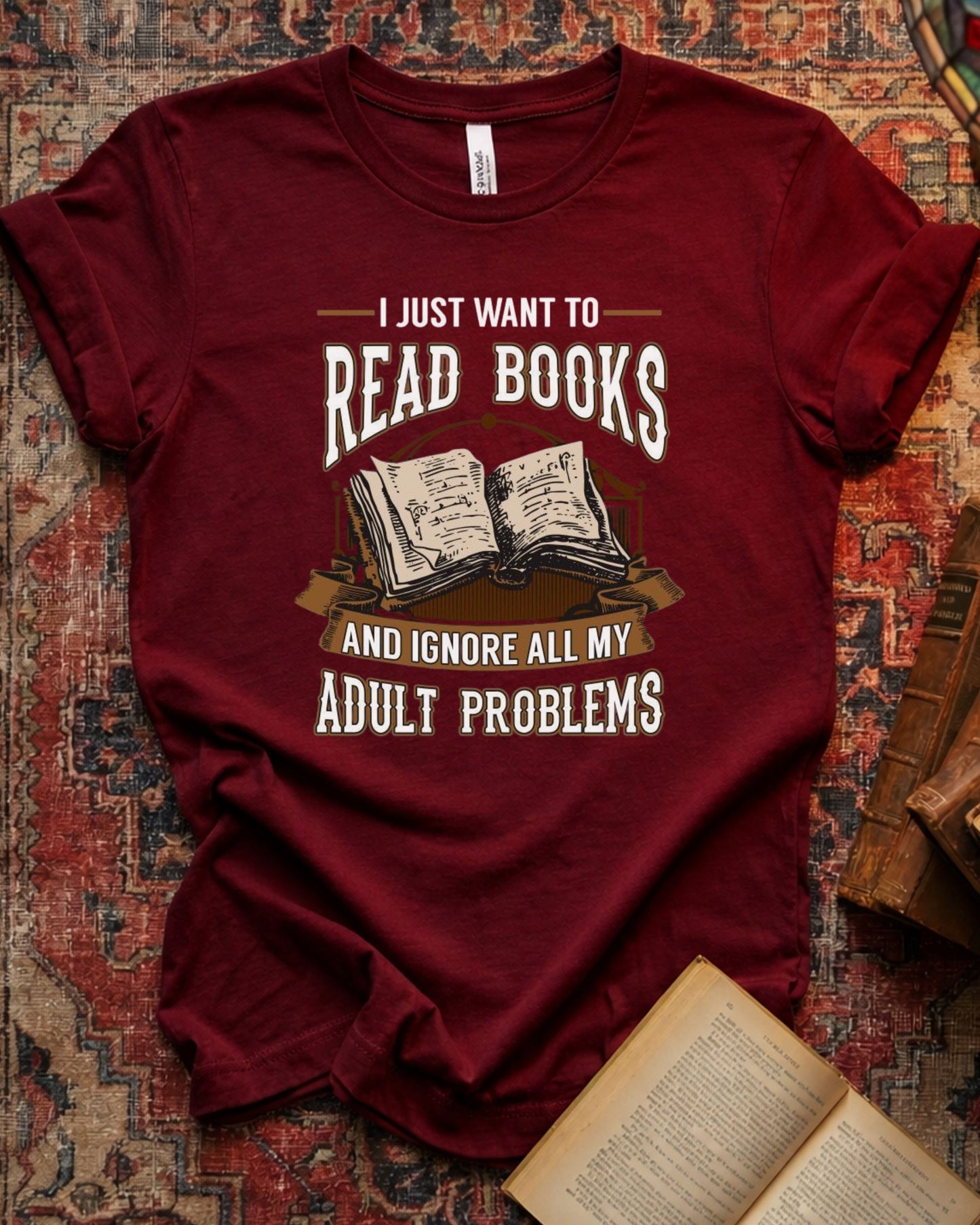 Ignore Adult Problems Reading T-shirt