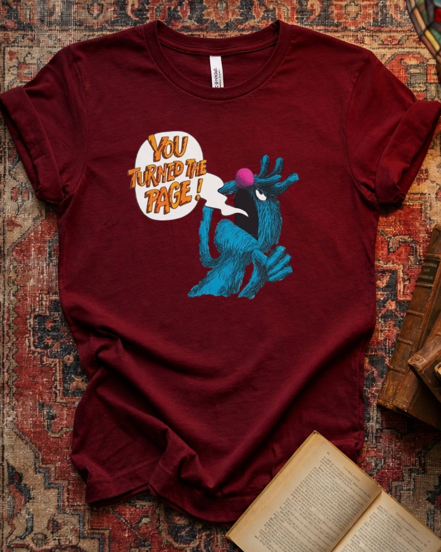 Monster At End Book T-shirt