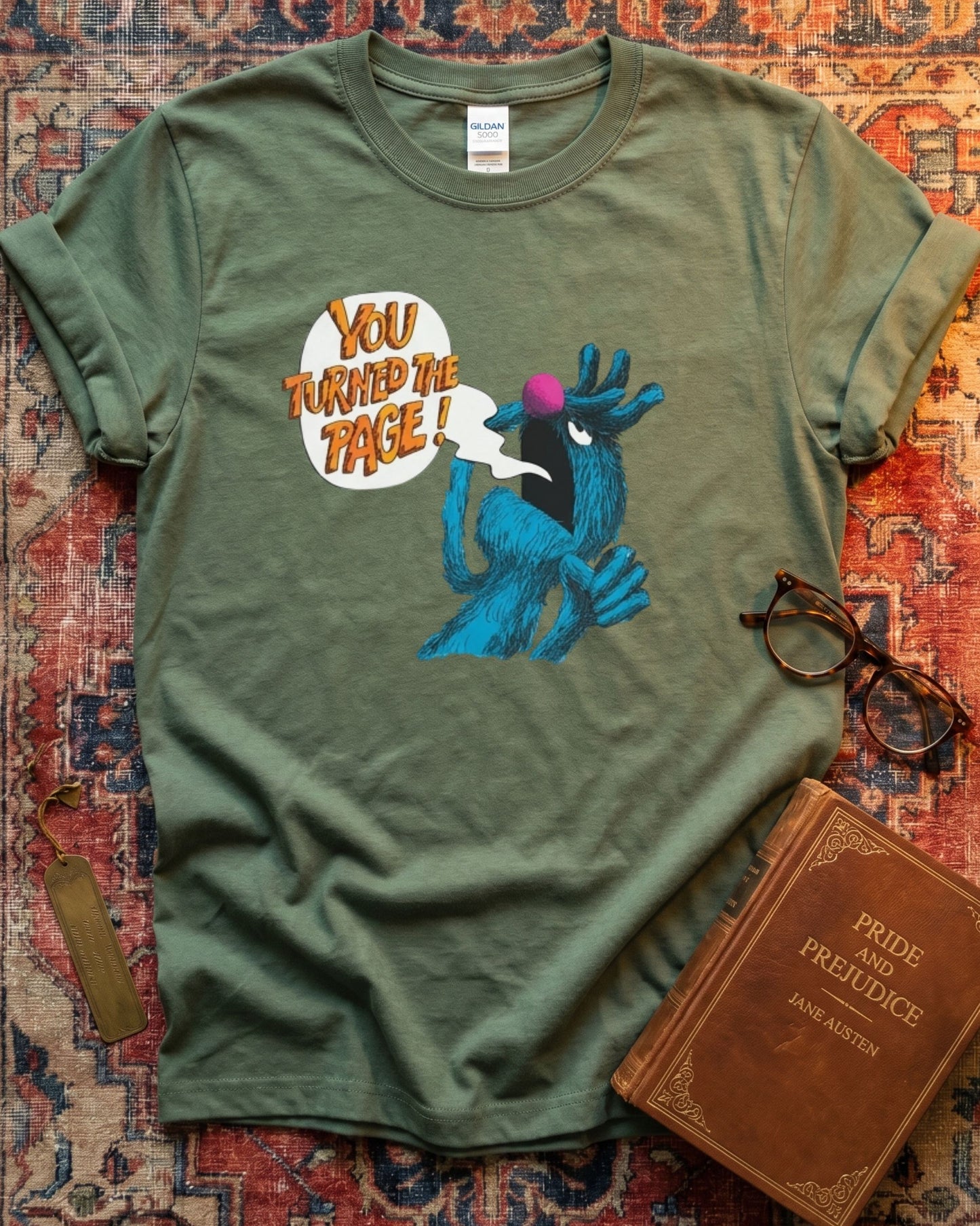 Monster At End Book T-shirt