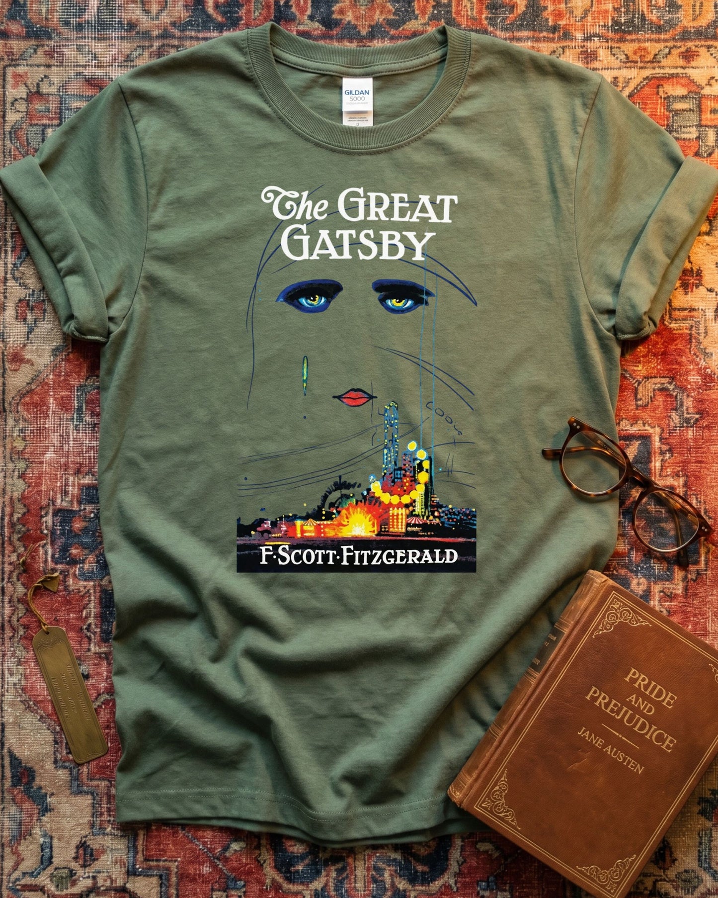Great Gatsby Fitzgerald Fan T-shirt