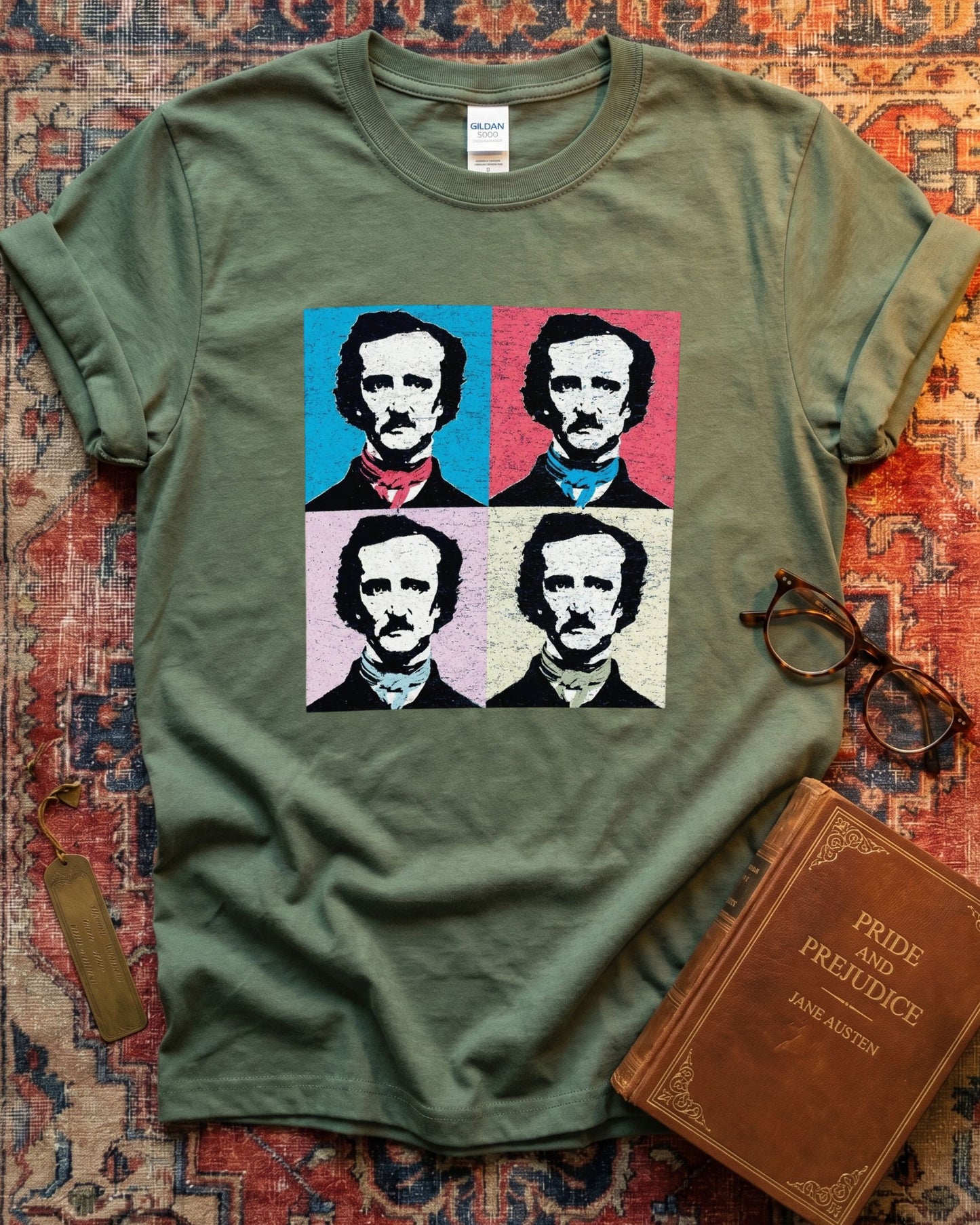 Edgar Allan Poe Pop T-shirt