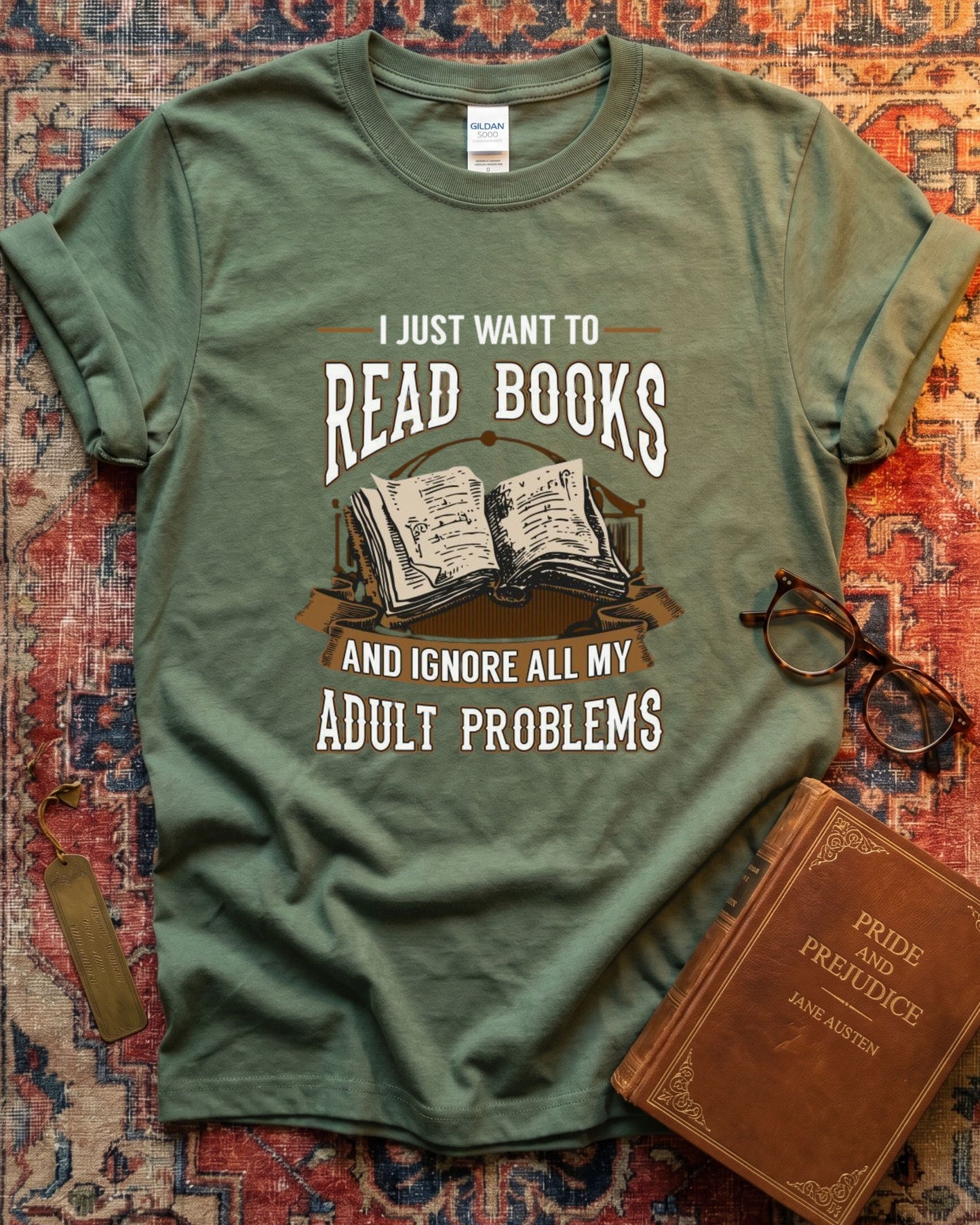 Ignore Adult Problems Reading T-shirt