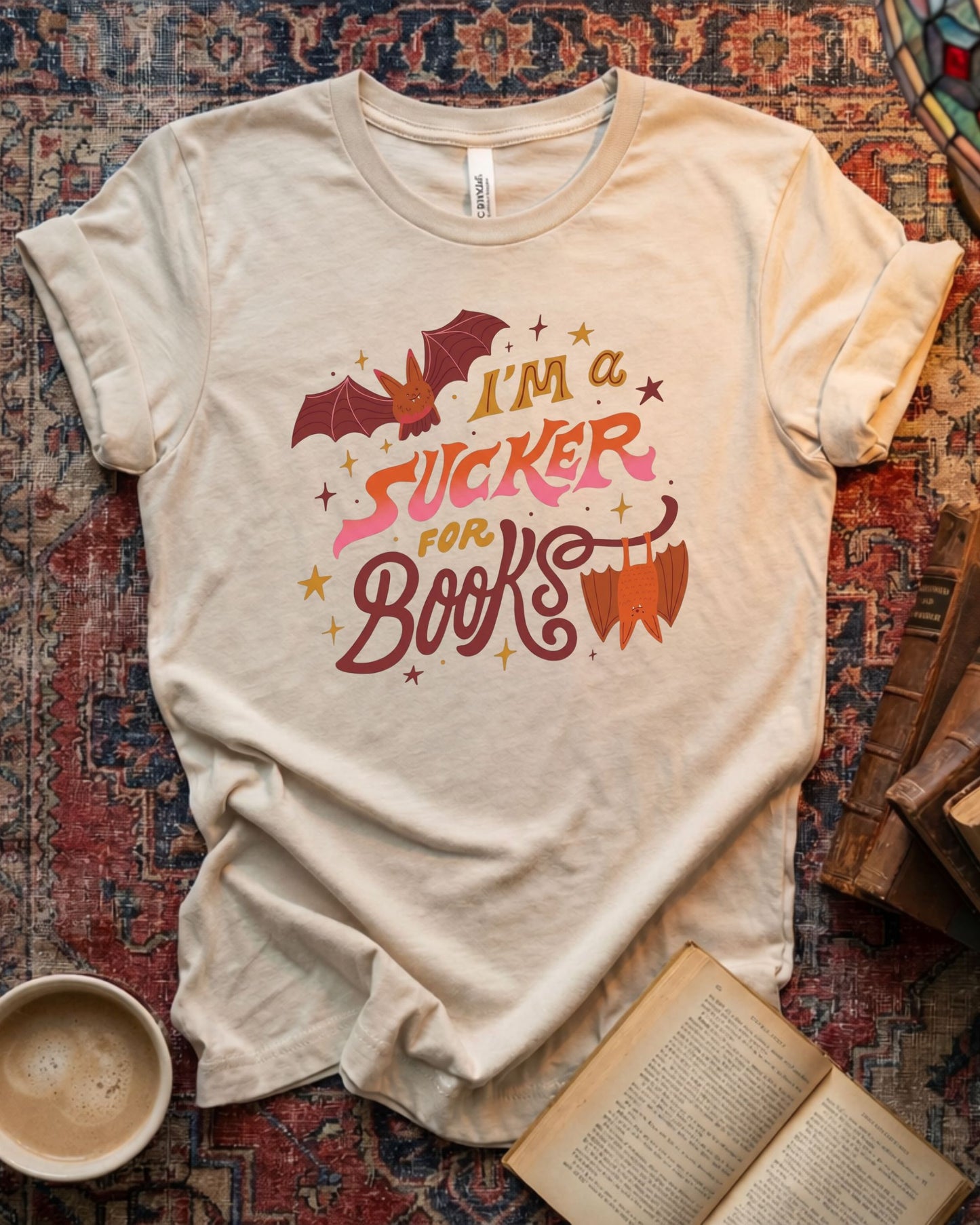 Sucker For Books Reader T-shirt