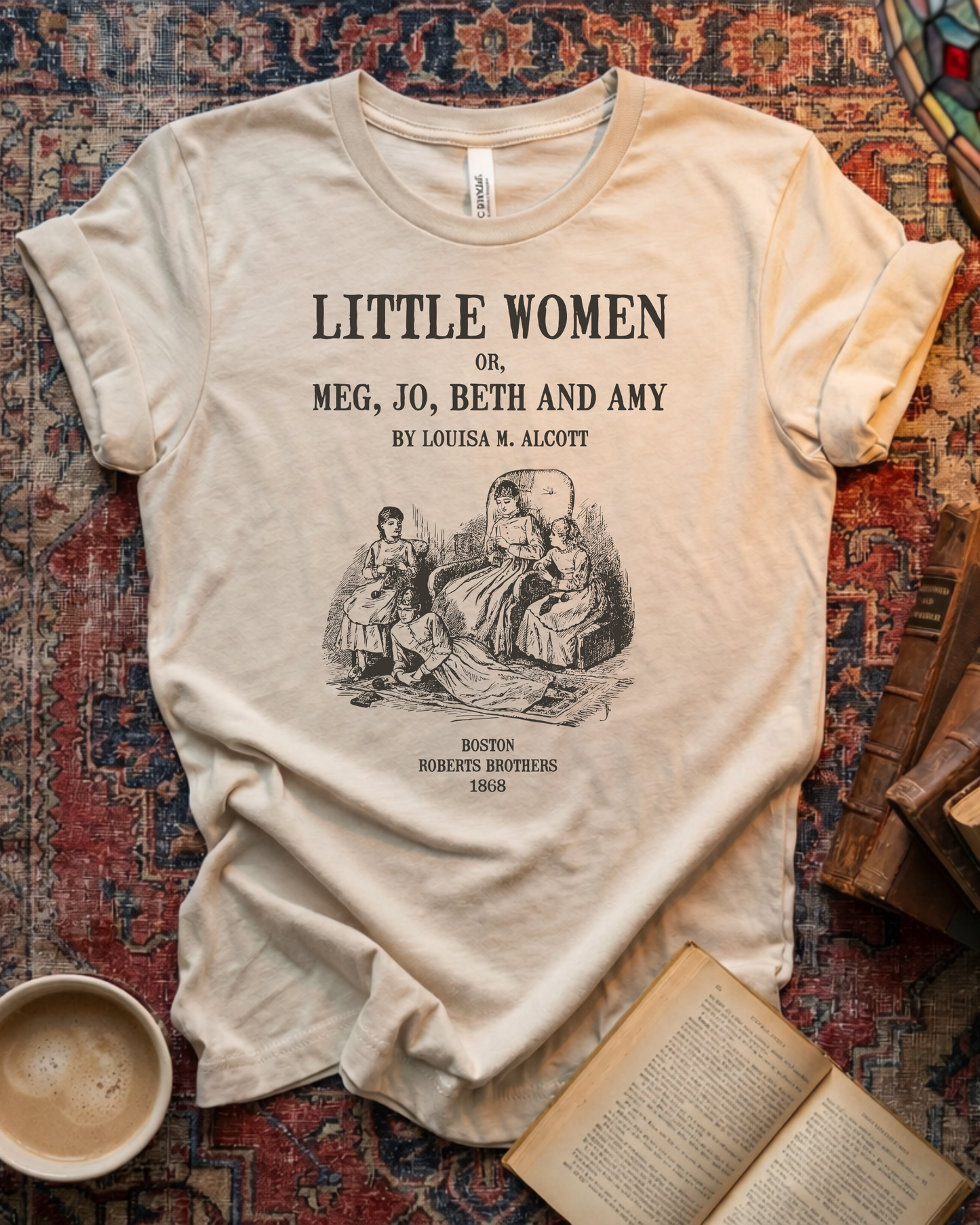 Louisa May Alcott Little Women T-shirt