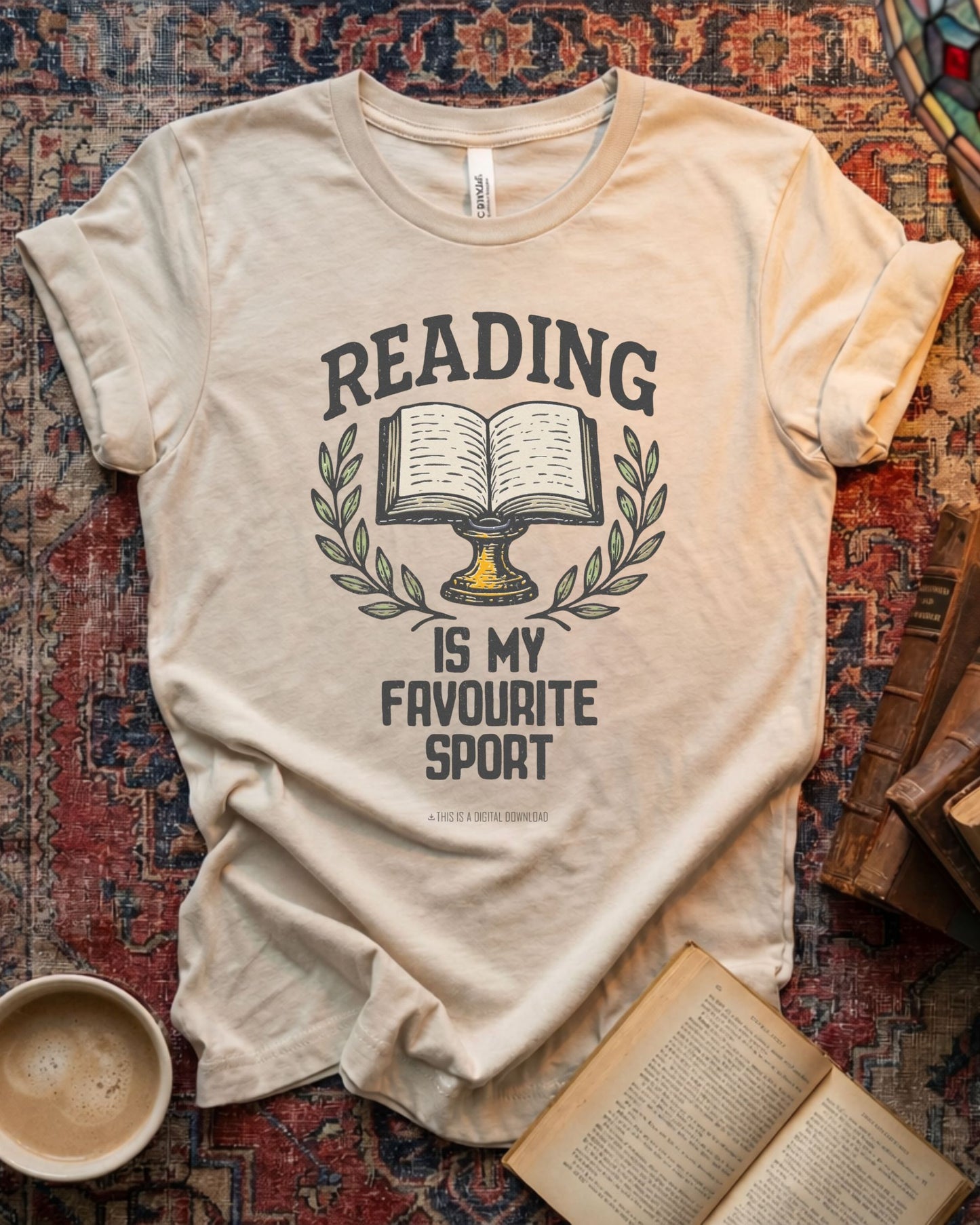 Favorite Sport Reading T-shirt
