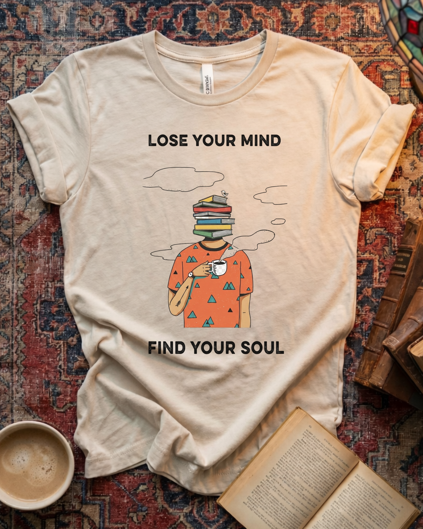 Find Your Soul Reading T-shirt