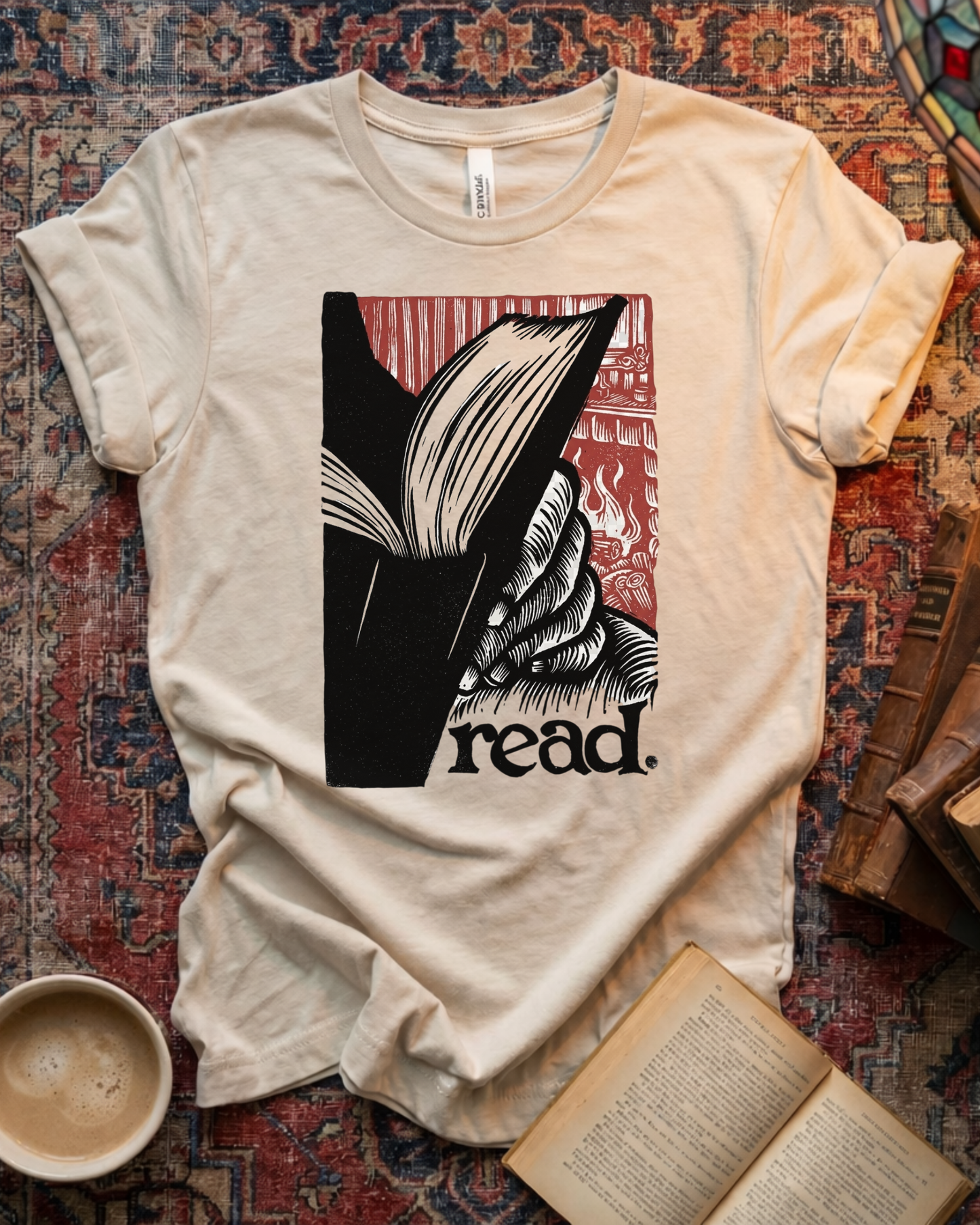 Minimalist Artistic Read T-shirt
