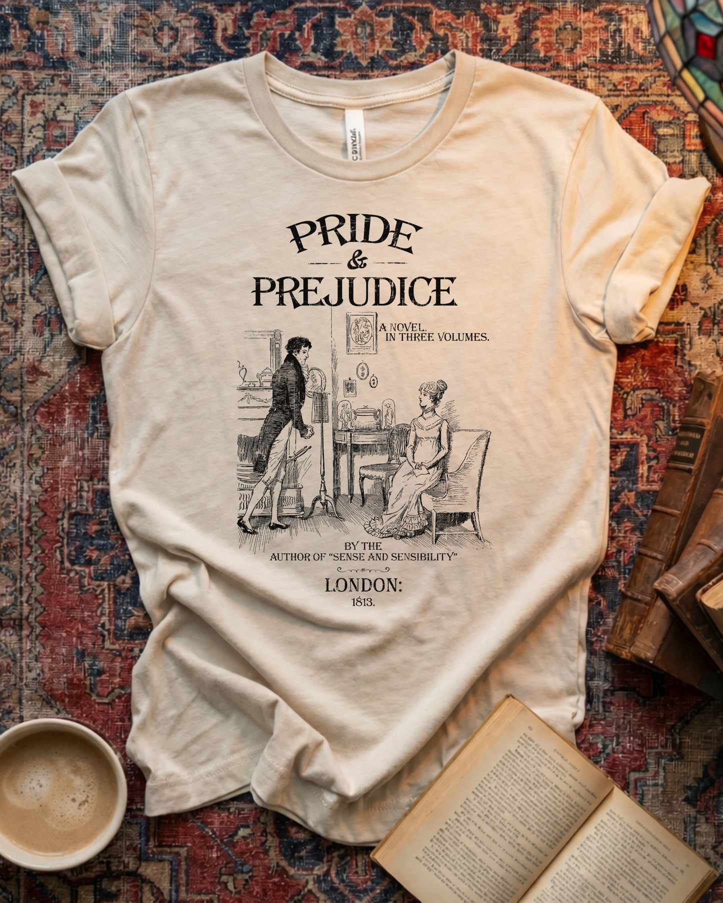 Pride Prejudice Vintage T-shirt