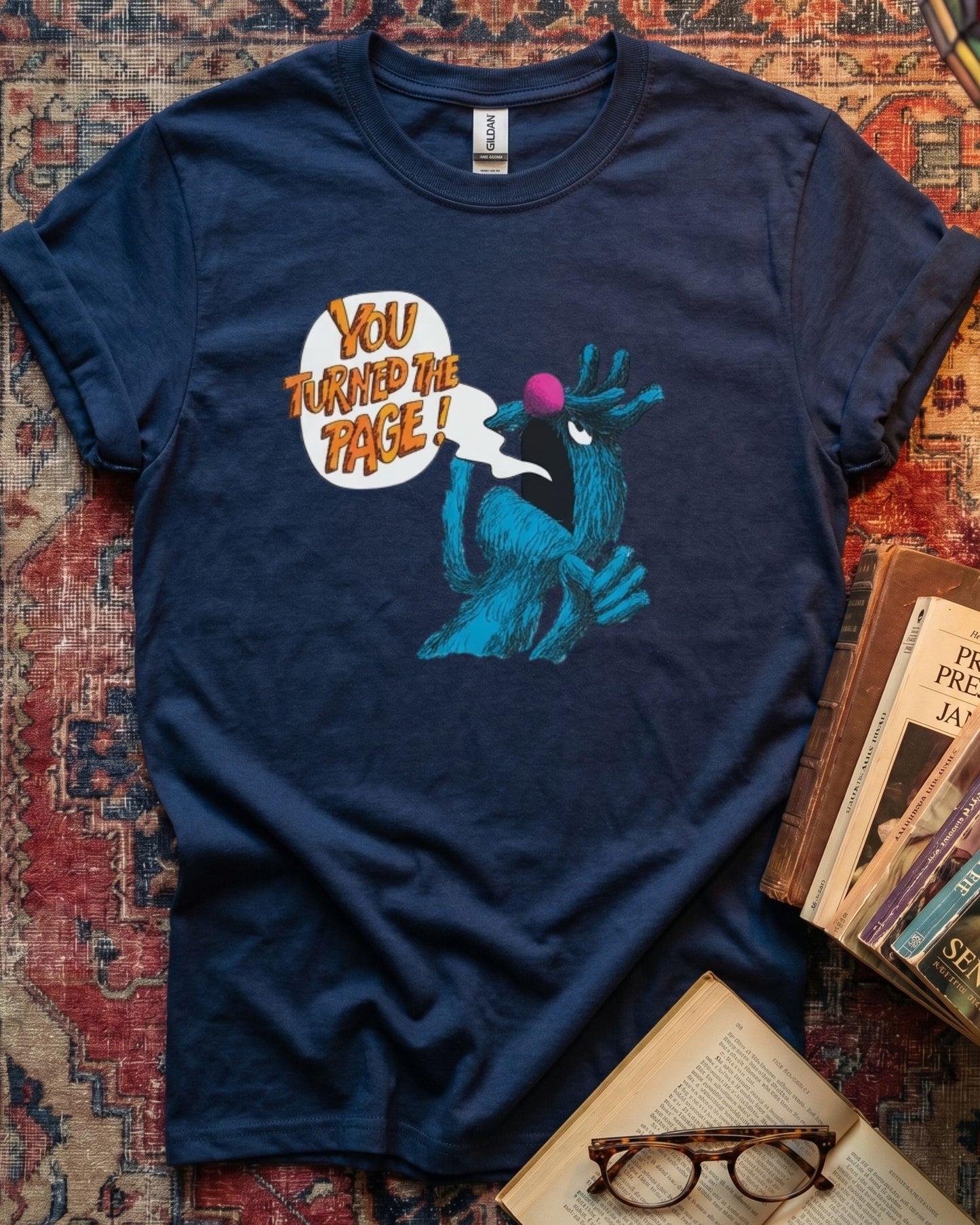 Monster At End Book T-shirt