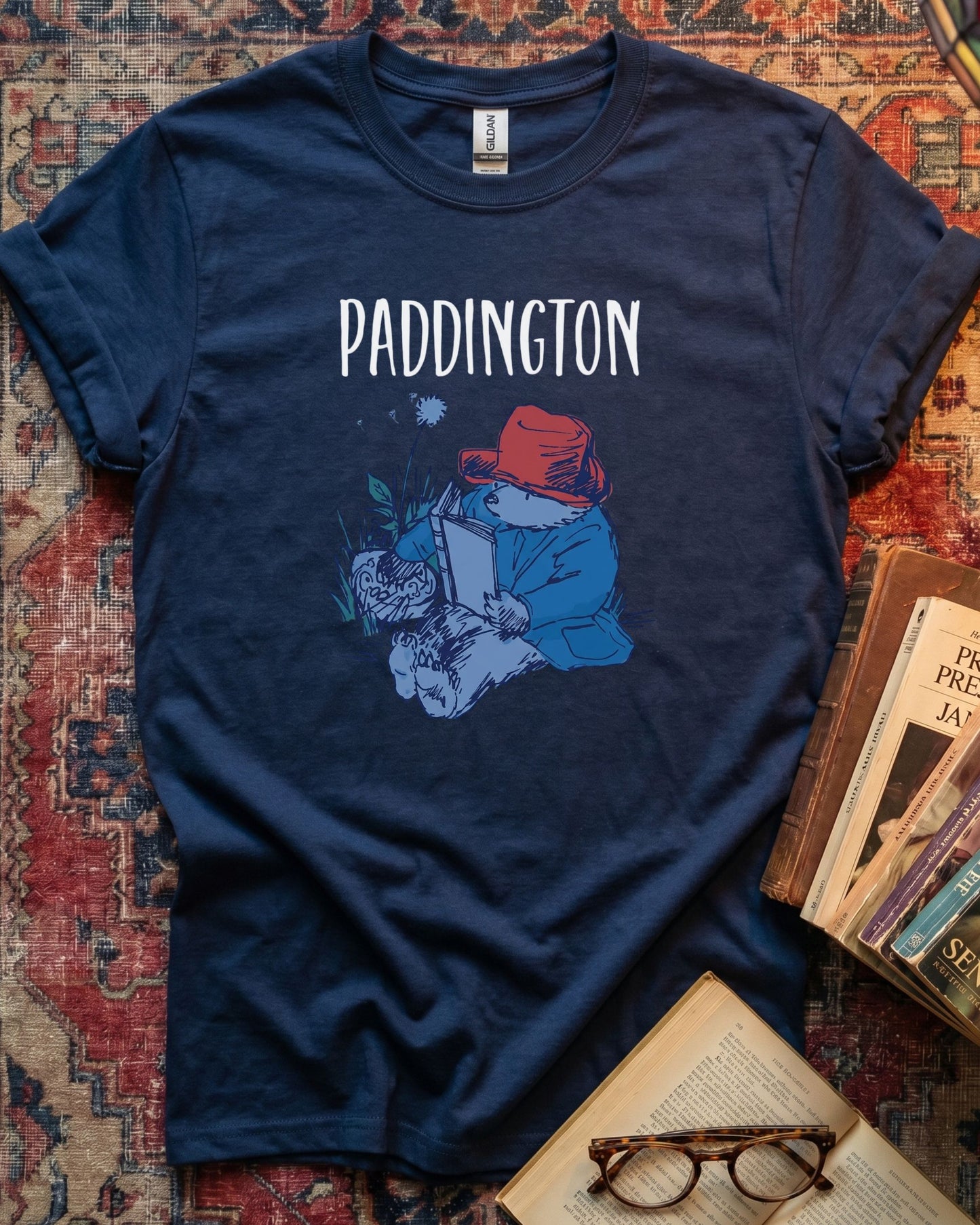 Paddington Bear Reading Fan T-shirt