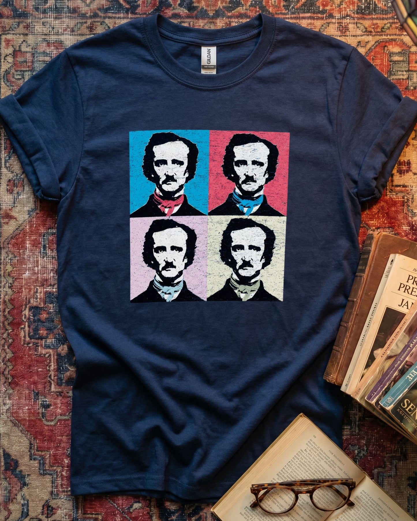 Edgar Allan Poe Pop T-shirt