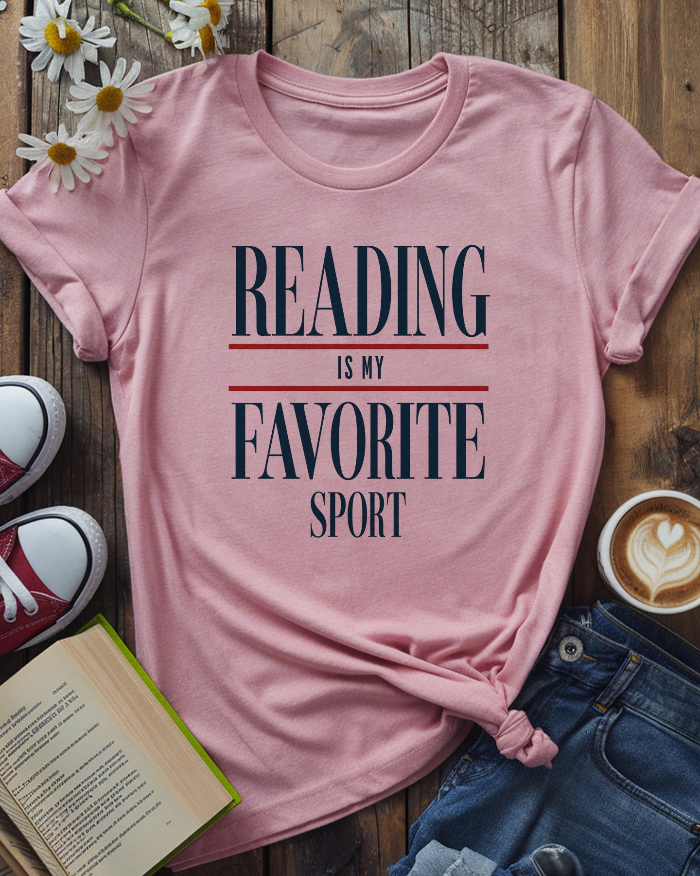 The Sport of Reading Tee
